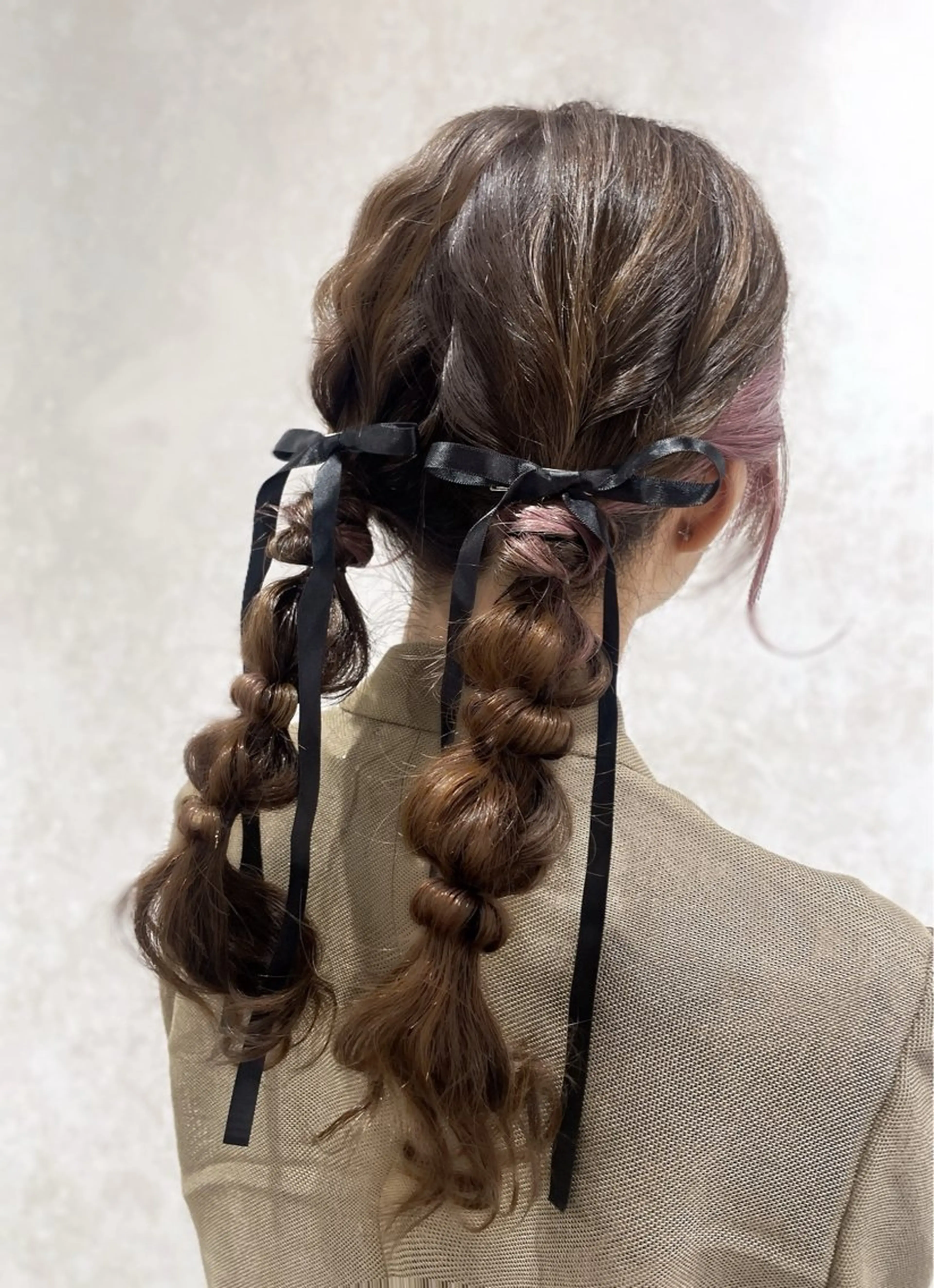 ヘアアレンジ 結婚式・ブライダル ヘアセット Noe' Akariのヘアスタイル