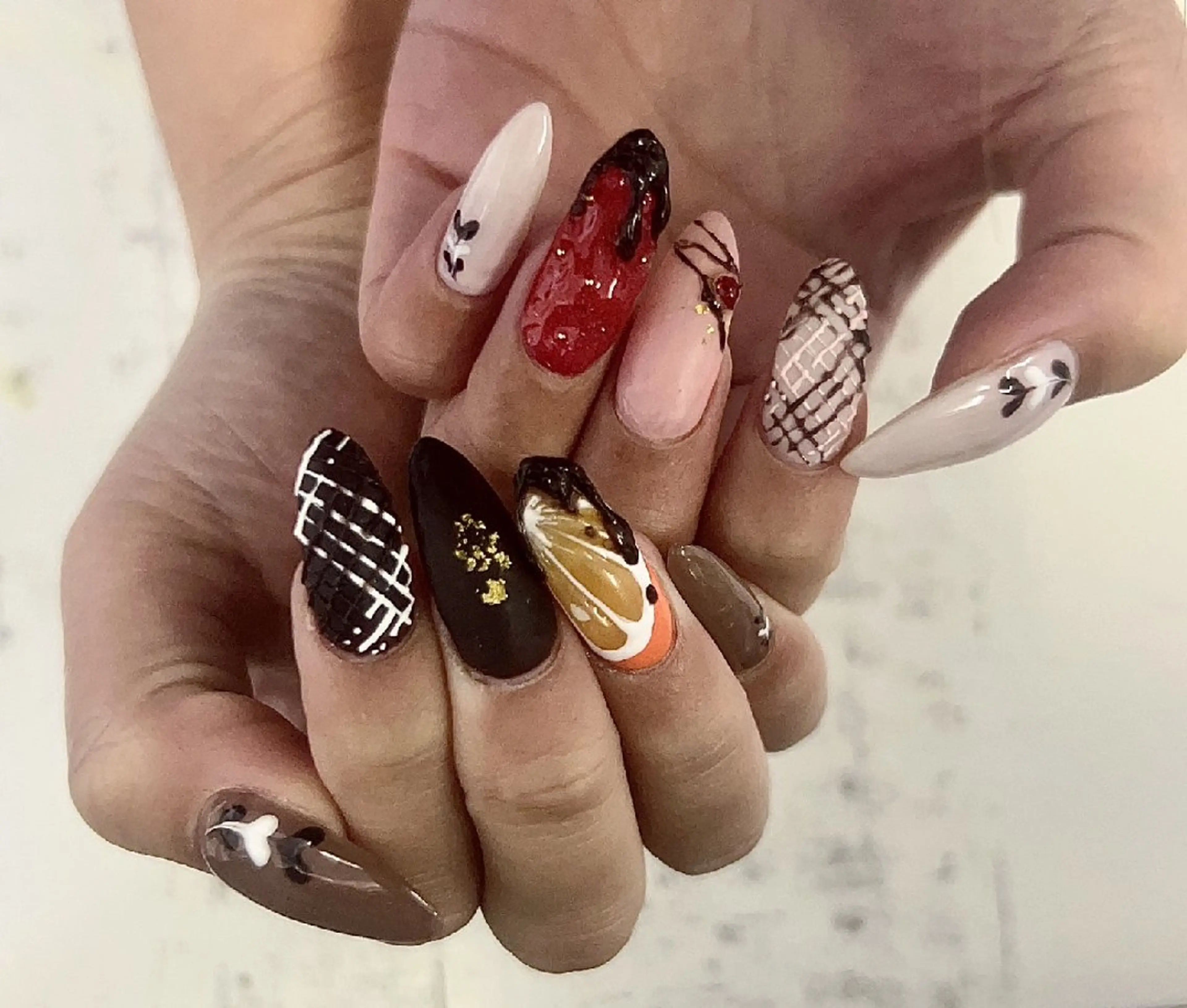 ネイル バレンタイン みんnail asamiのネイルデザイン