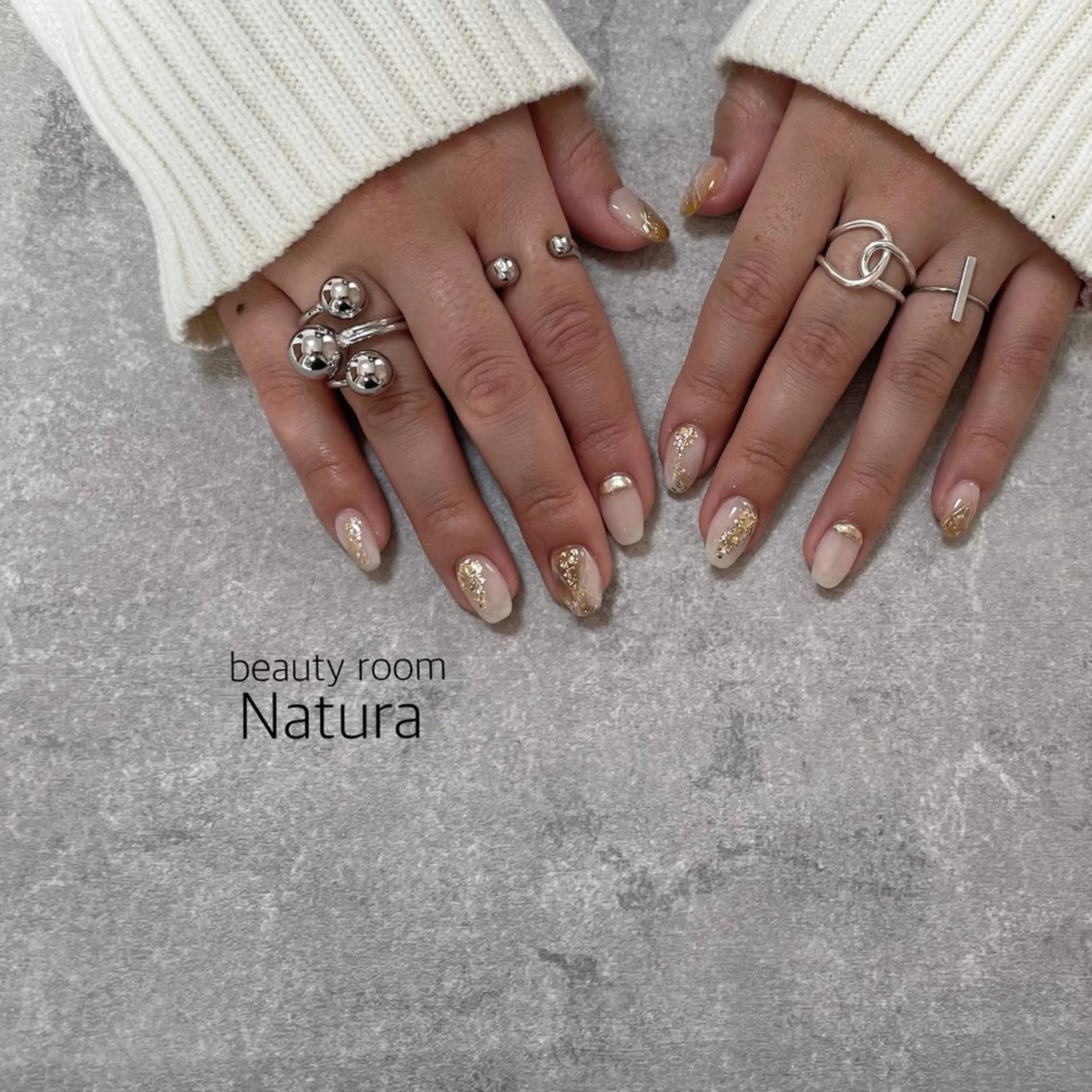 ネイル ハンドネイル beautyroom Naturaのネイルデザイン