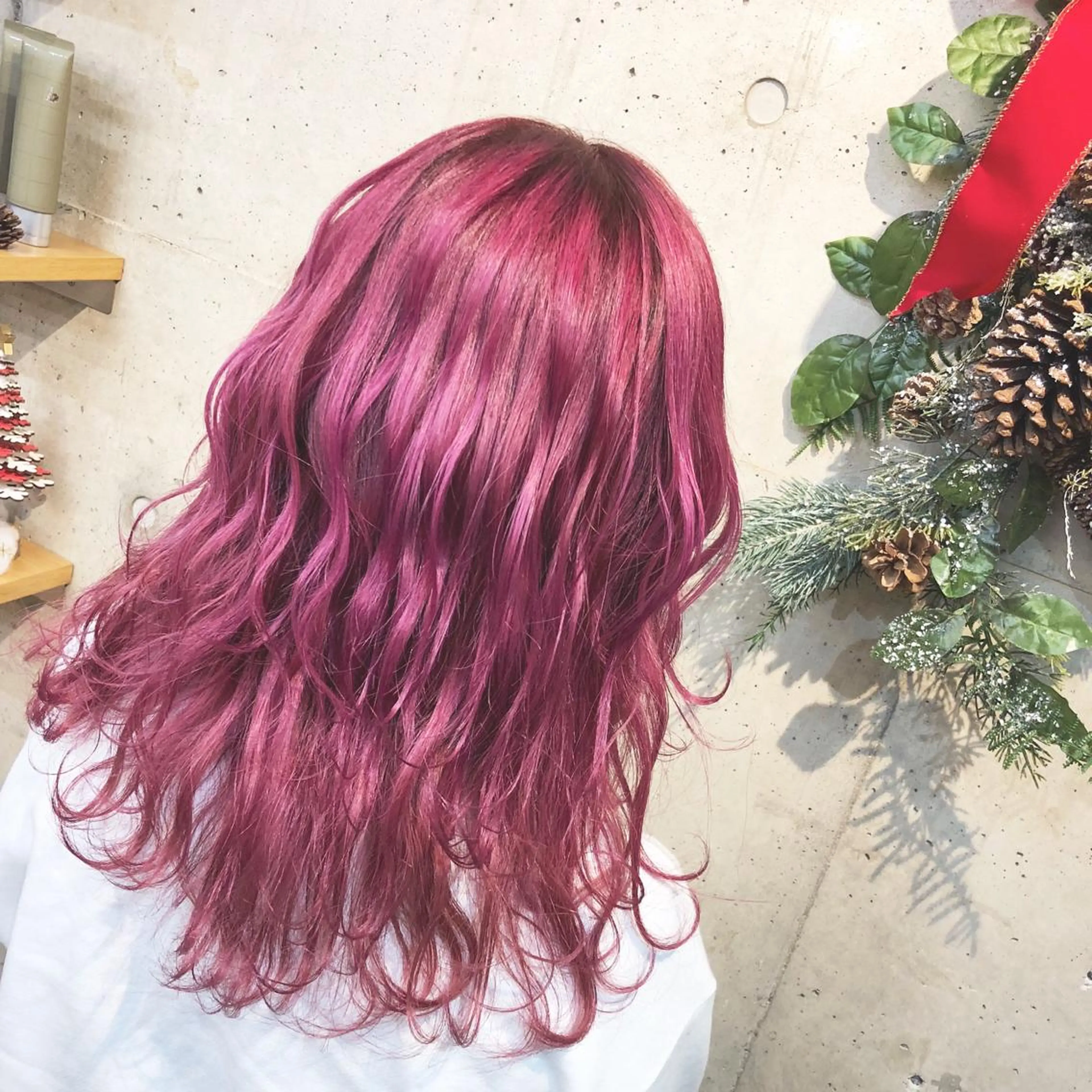 ミディアム カラー ベージュカラー ブリーチ ピンクカラー カット ヘアカラー トリートメント ヘアセット センスをお届けします 大谷将生infpのヘアスタイル