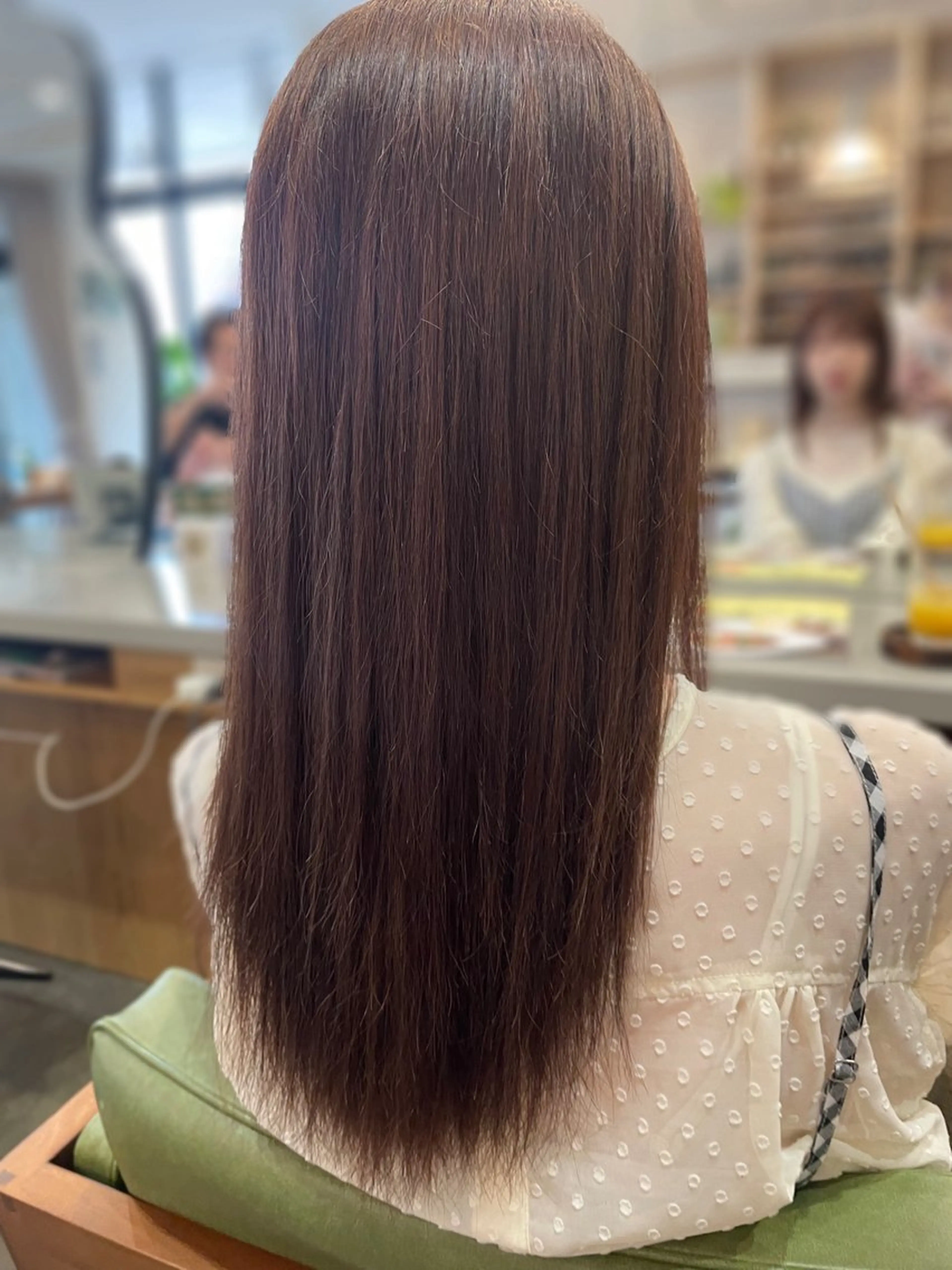 カット➕オーガニックカラー➕薬剤の分解処理🍒🤍の写真