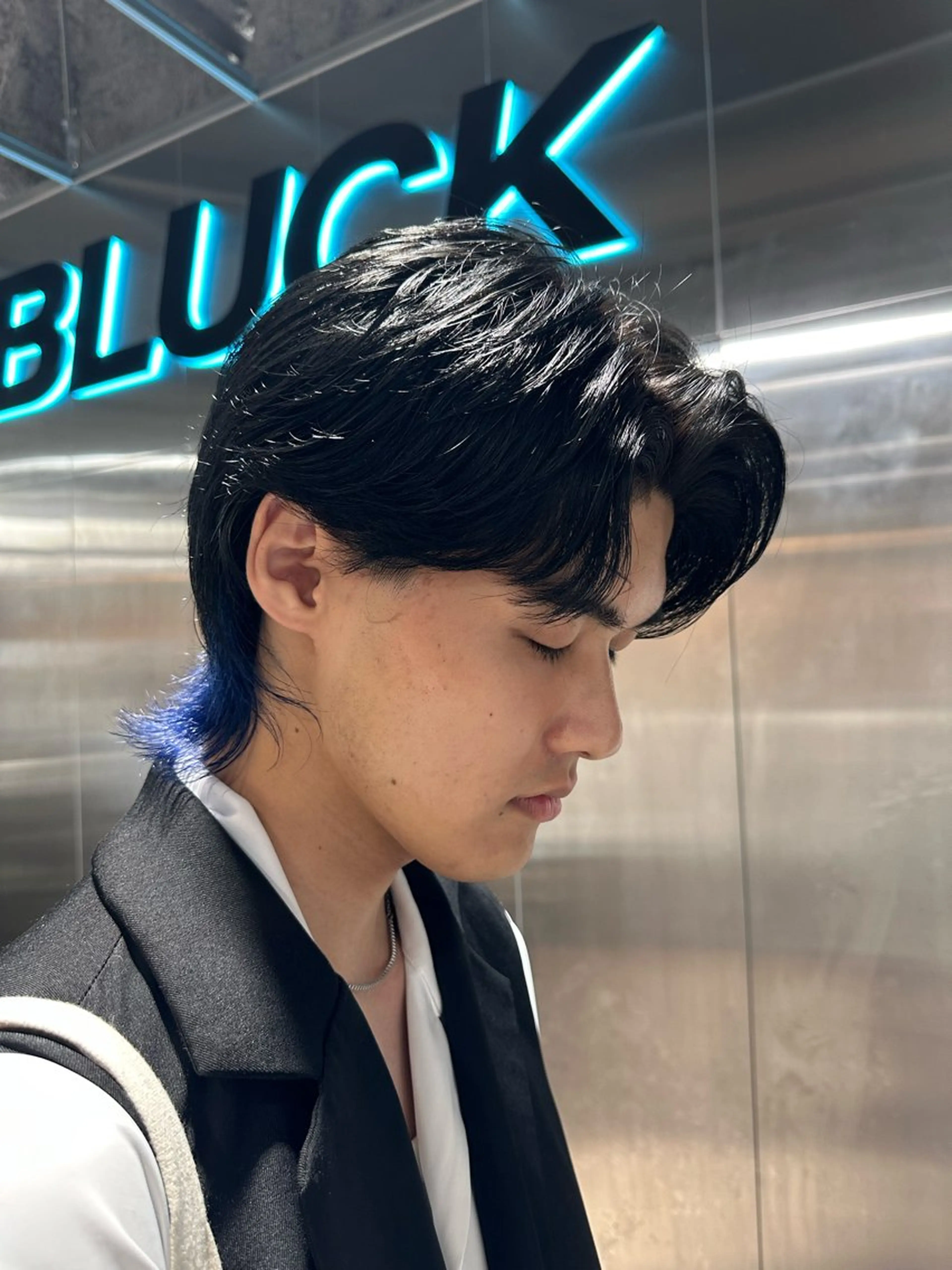 ショート カラー メンズ デザインカラー 【パーマ率90%】 サエキカズマのヘアスタイル