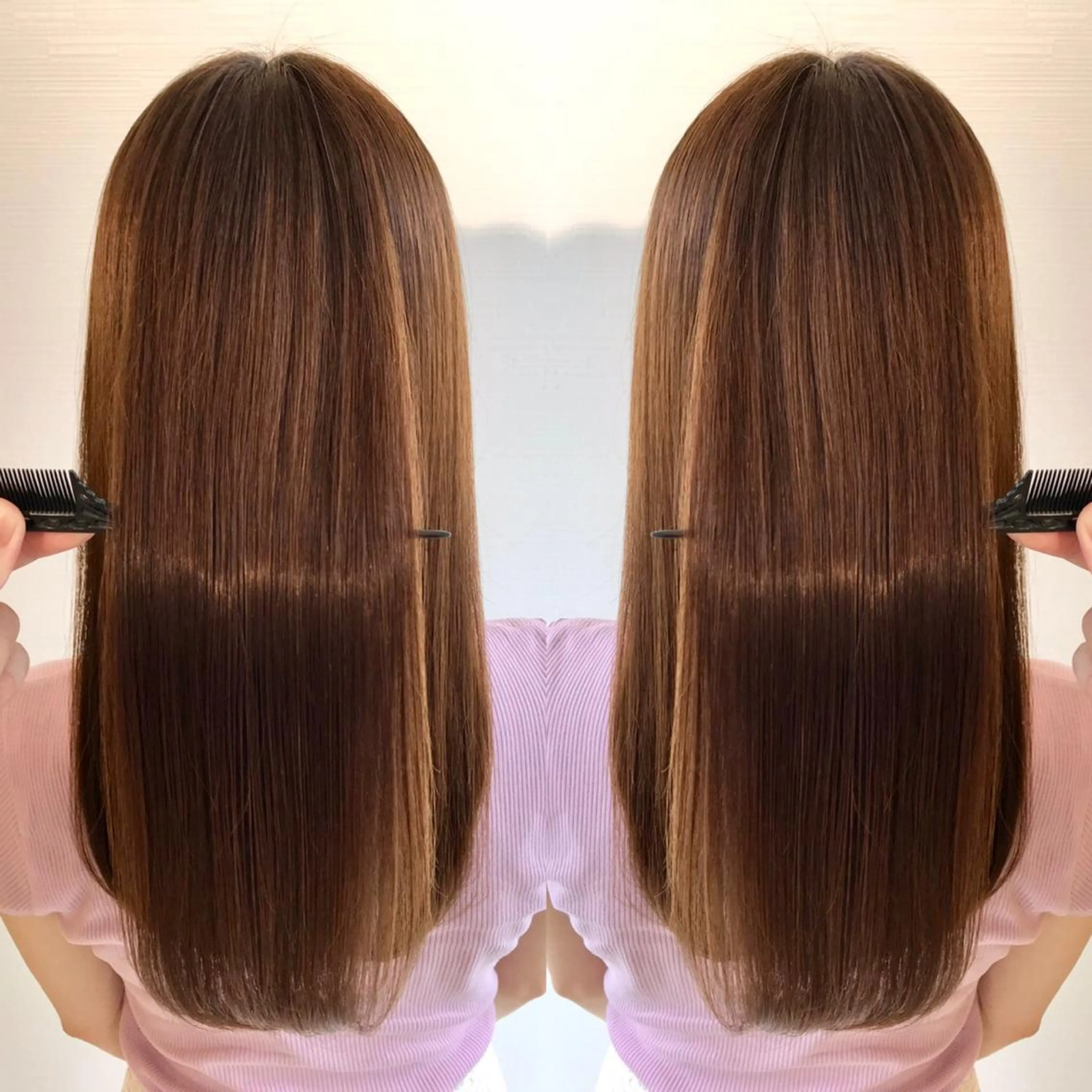 ロング カラー パーマ ヘアアレンジ メンズ キッズ ネイル マツエク・マツパ トリートメント ヘアカラー トリートメント ヘアセット ✅髪質改善/水素/ ウルトワ/縮毛矯正✅のヘアスタイル