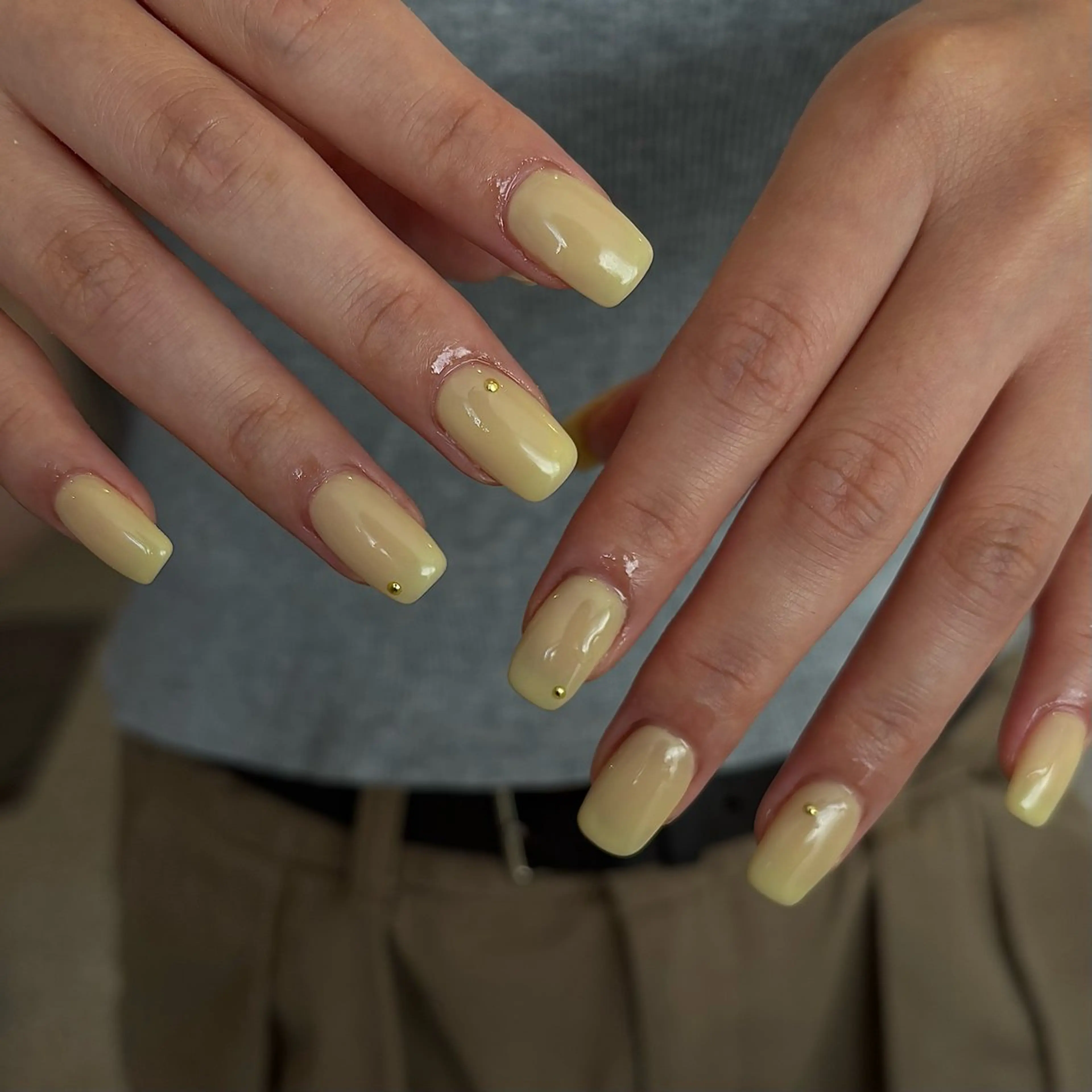 ネイル 黄色 ハンドネイル nao＿nail .929のネイルデザイン