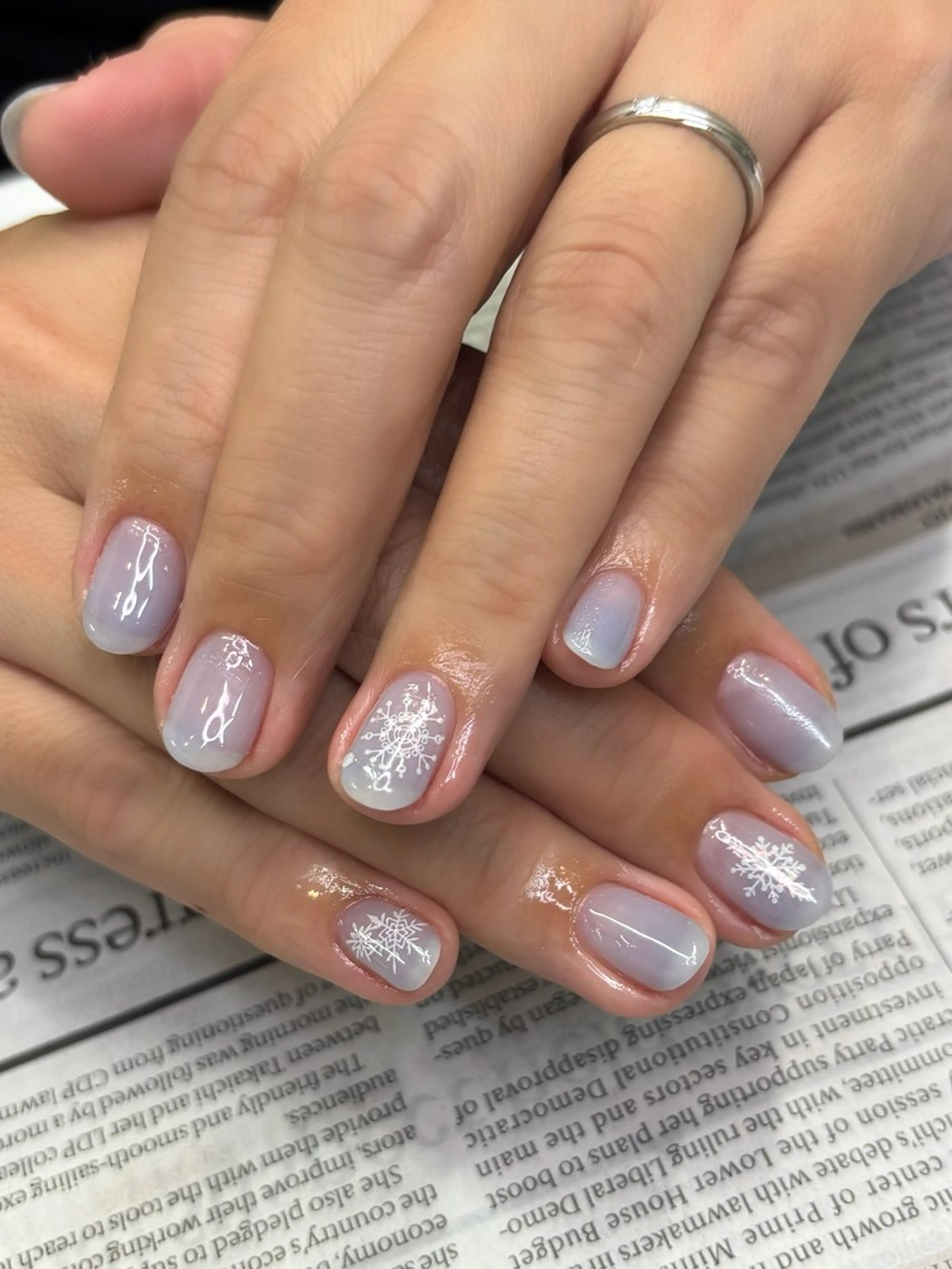 ネイル シンプルネイル 春ネイル 夏ネイル 冬ネイル ハンドネイル M Hのネイルデザイン