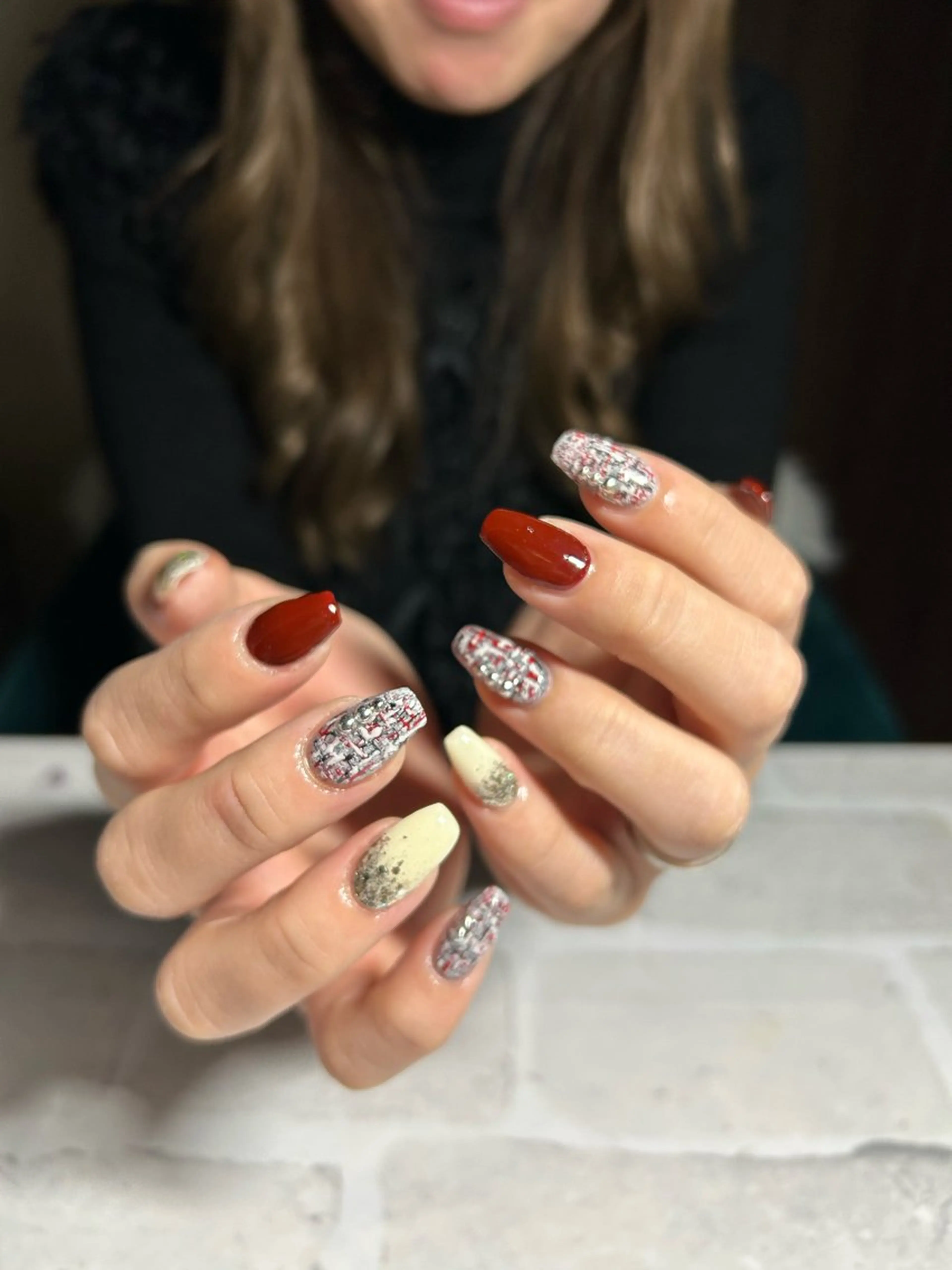ミディアム ハンドネイル 2DY NAIL SALONのネイルデザイン
