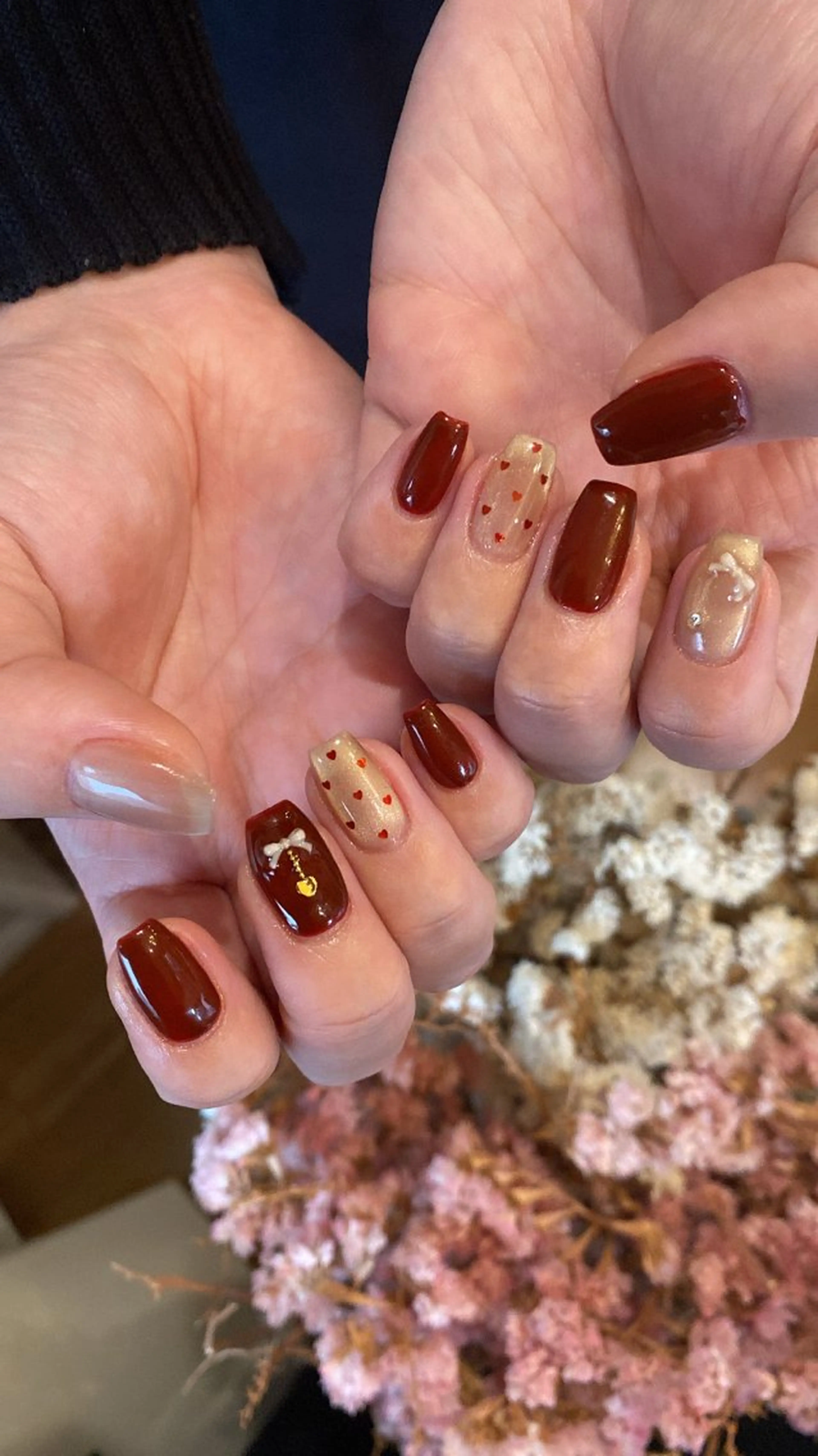 ネイル ハンドネイル crystal ⭐︎ colorのネイルデザイン