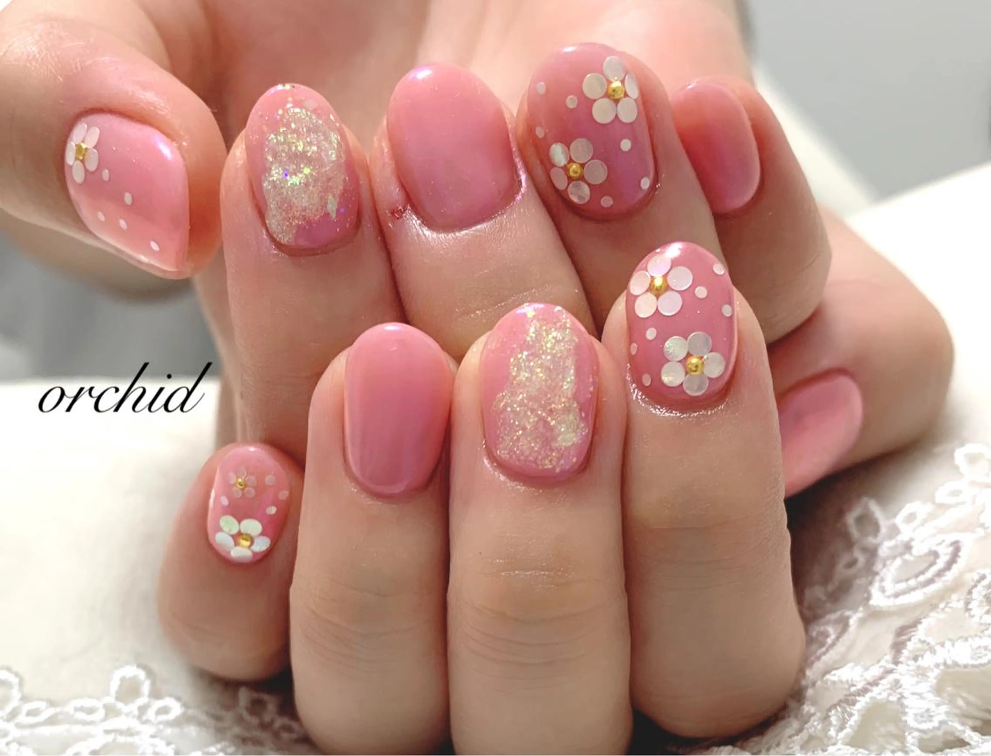 ネイル orchid ♡オーキッドのネイルデザイン