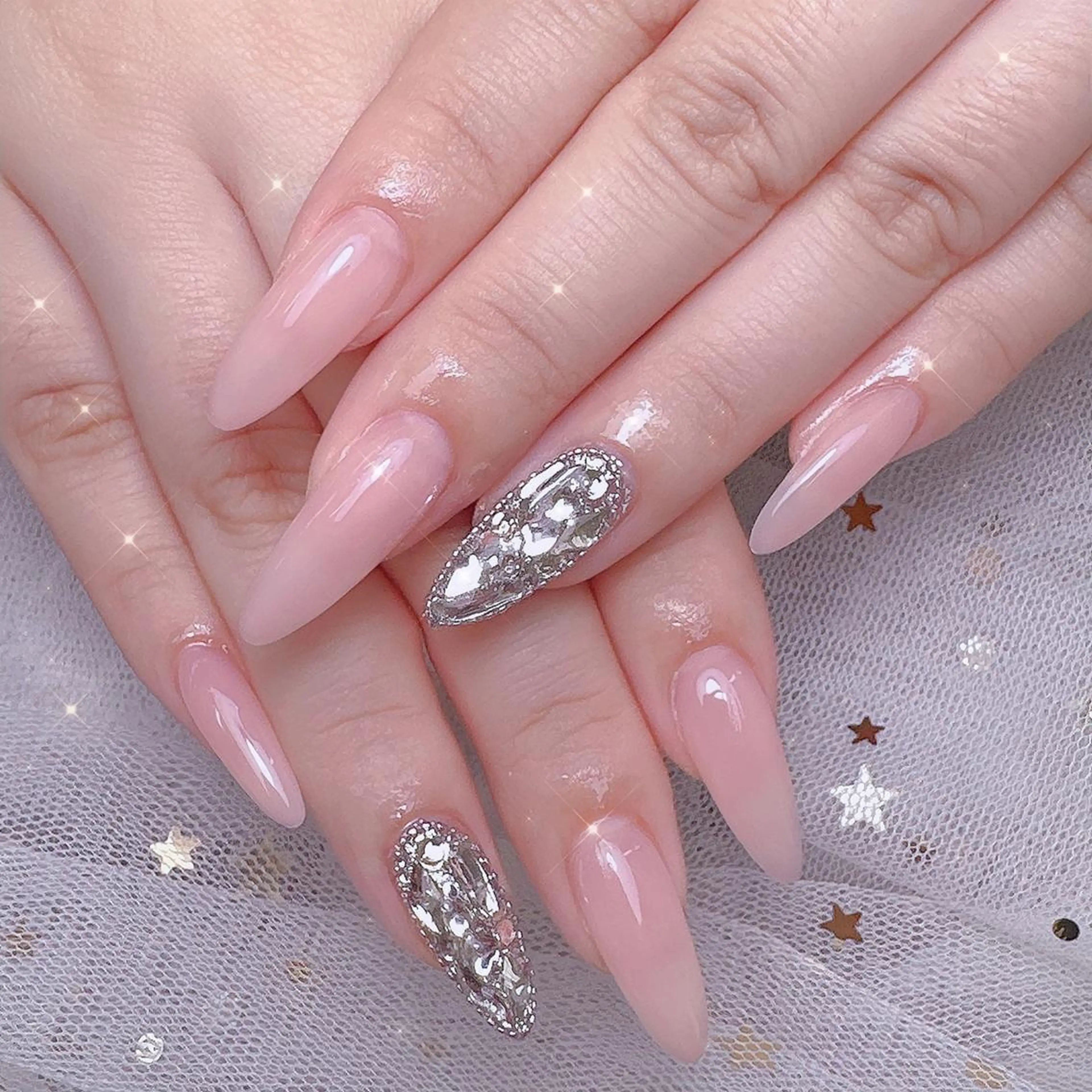 ネイル ハンドネイル 七海🎀 💗のネイルデザイン