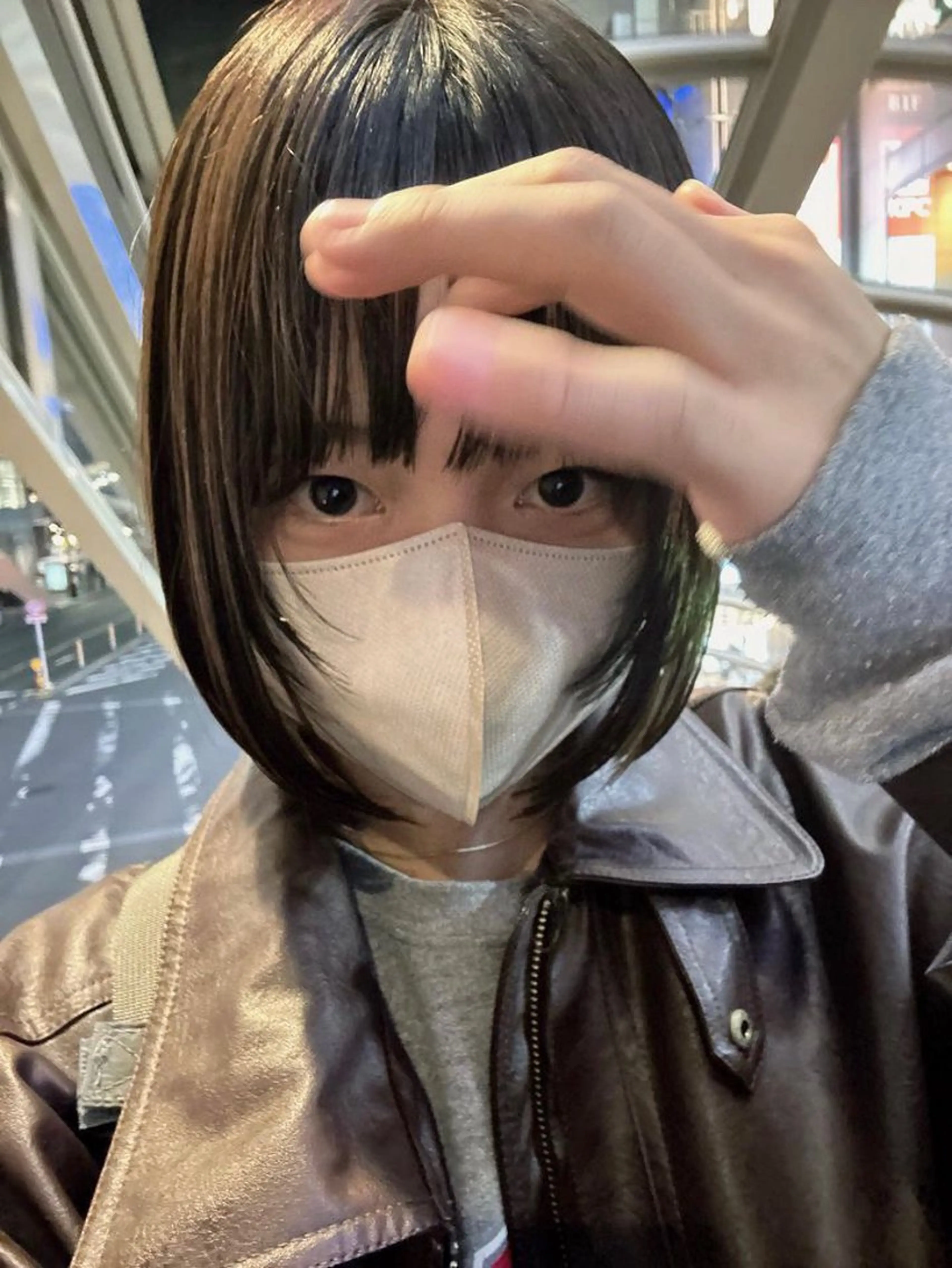 ショート カラー インナーカラー 顔まわりレイヤー レイヤーカット カット ヘアカラー トリートメント Gardenhair 小笠原篤矢ショートのヘアスタイル