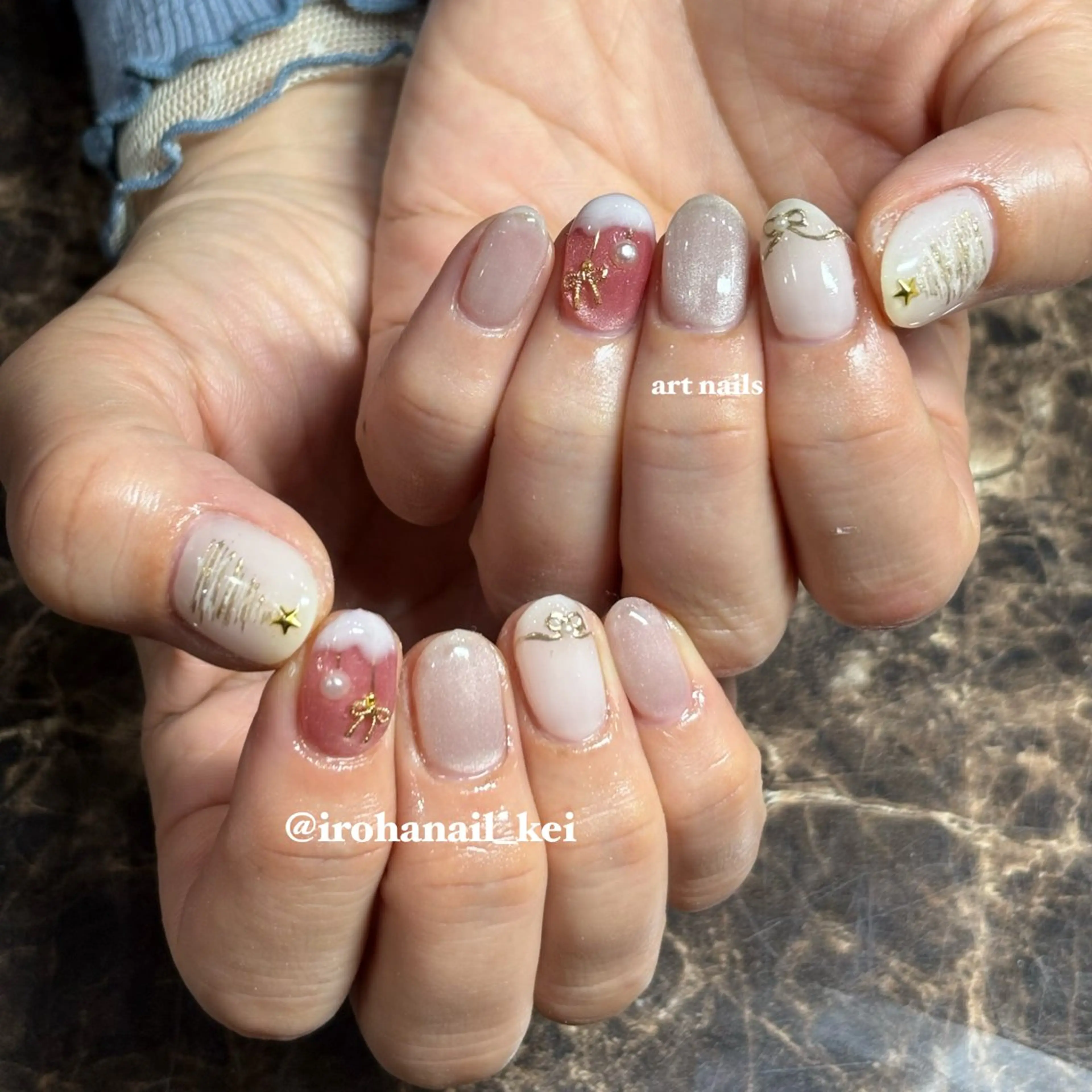 ネイル アートネイル IROHA NAIL_けい🐶のネイルデザイン