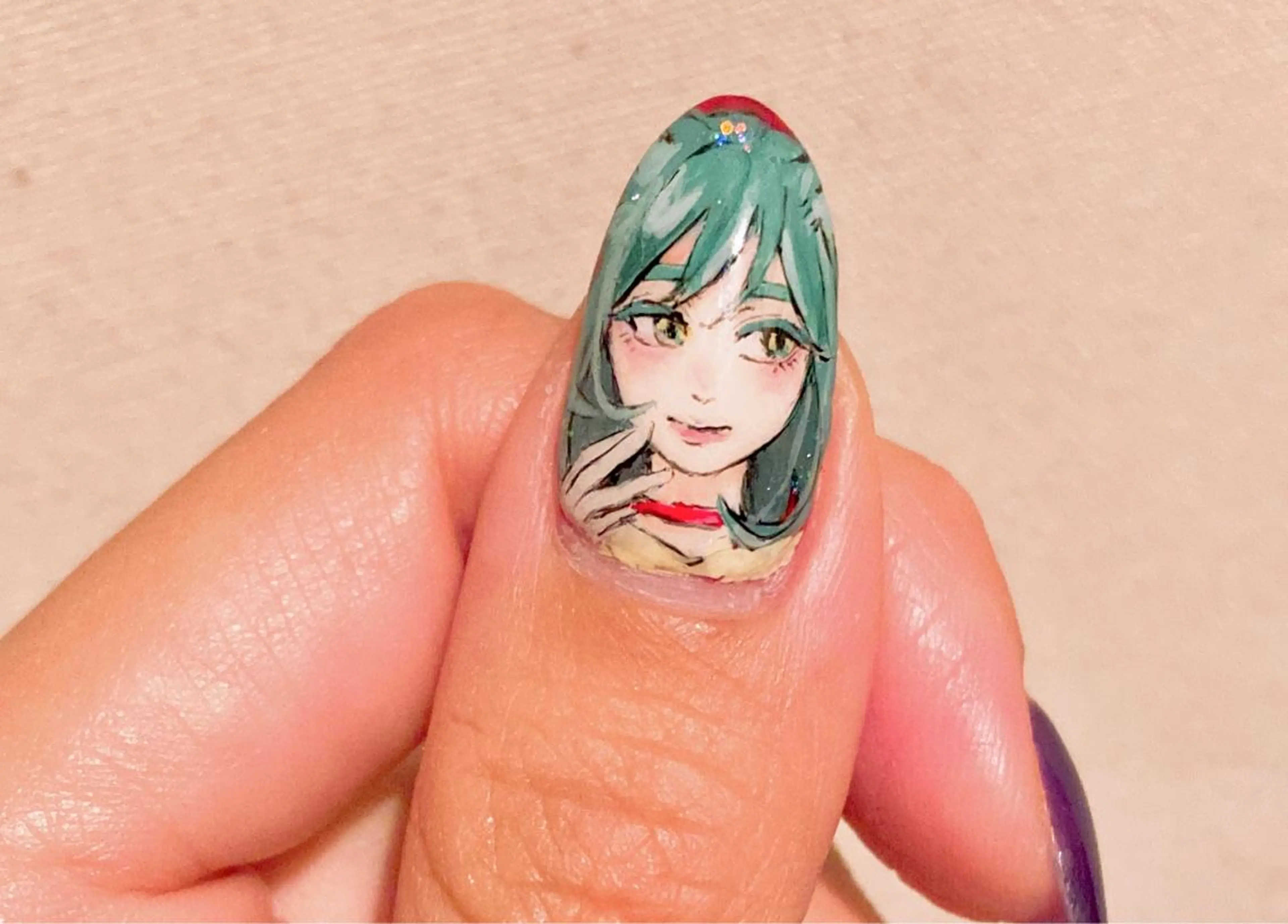 ネイル Spiky とうげ ふうかのネイルデザイン