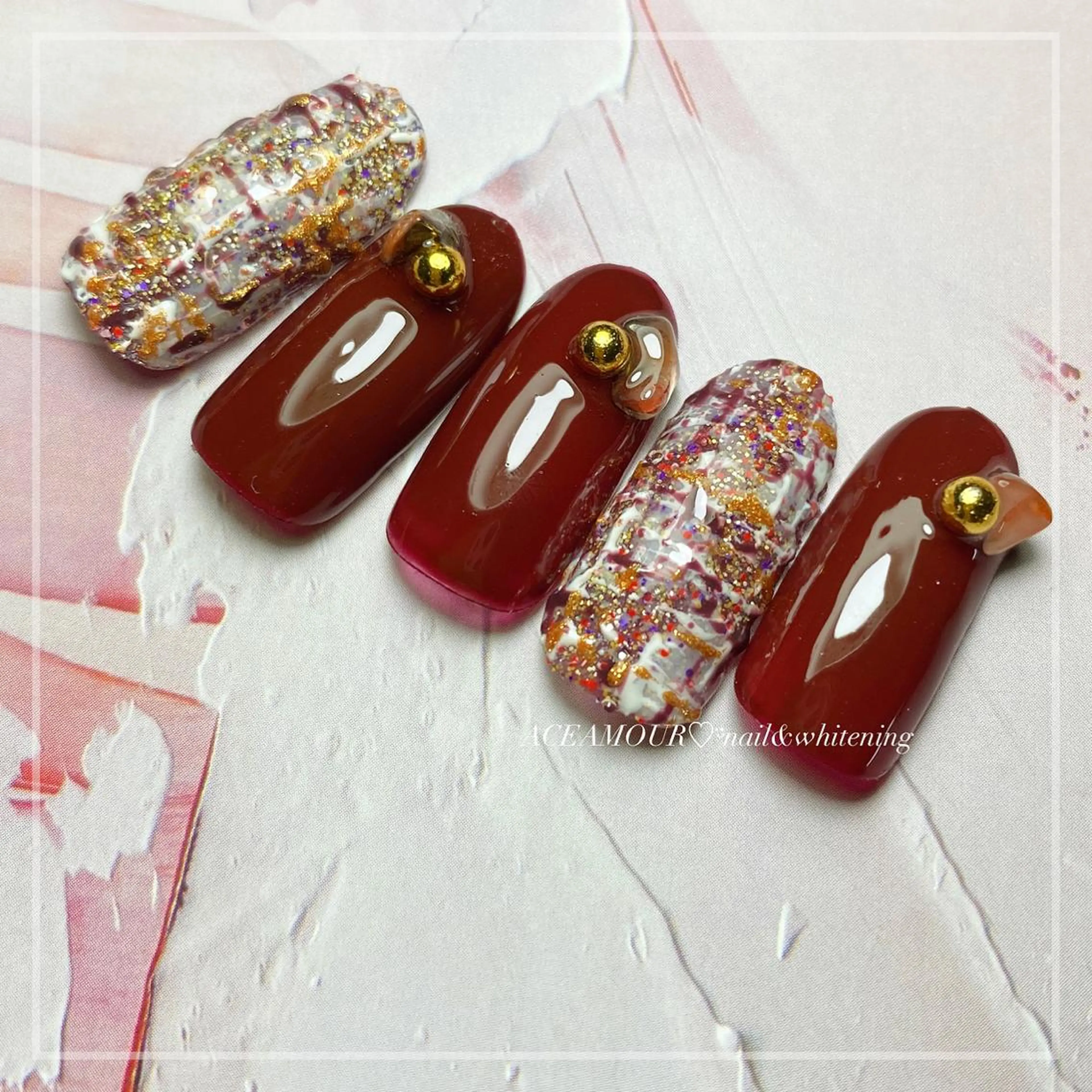 ネイル ネイル/耳つぼ /新ホワイトニングのネイルデザイン