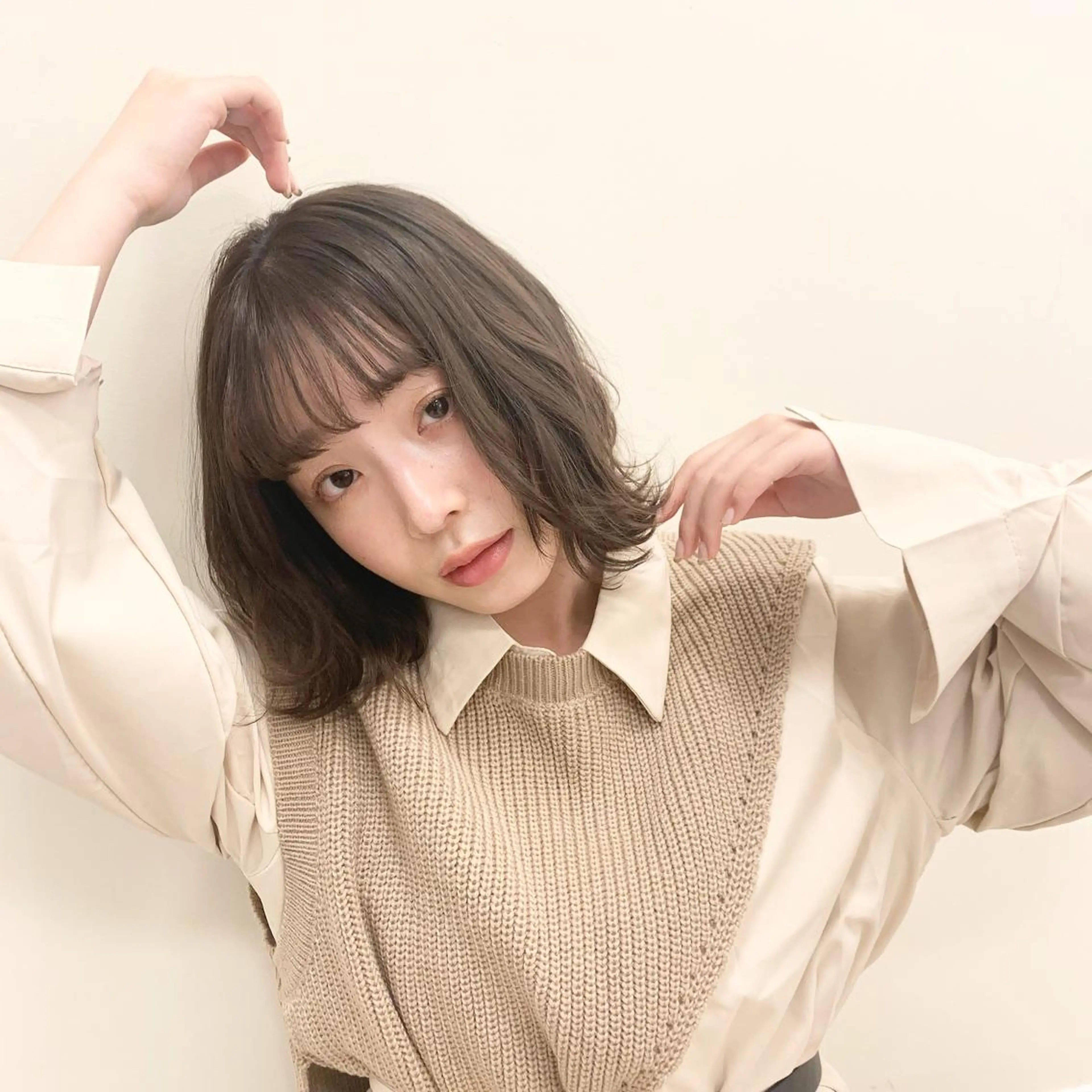 ミディアム 倉持美雪 ＊幸せの伝導師＊のヘアスタイル