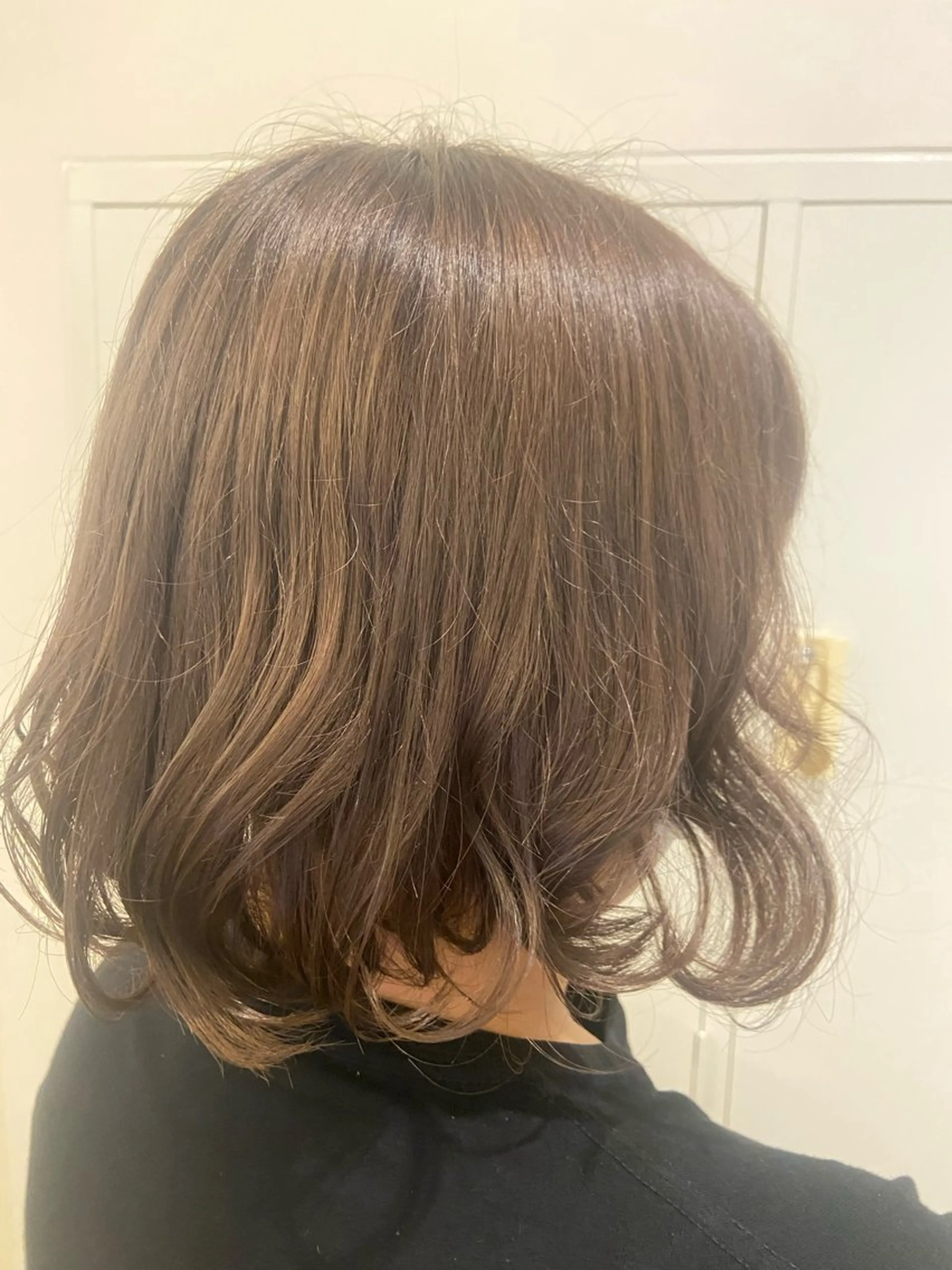 ミディアム カラー コジマ ツムギのヘアスタイル