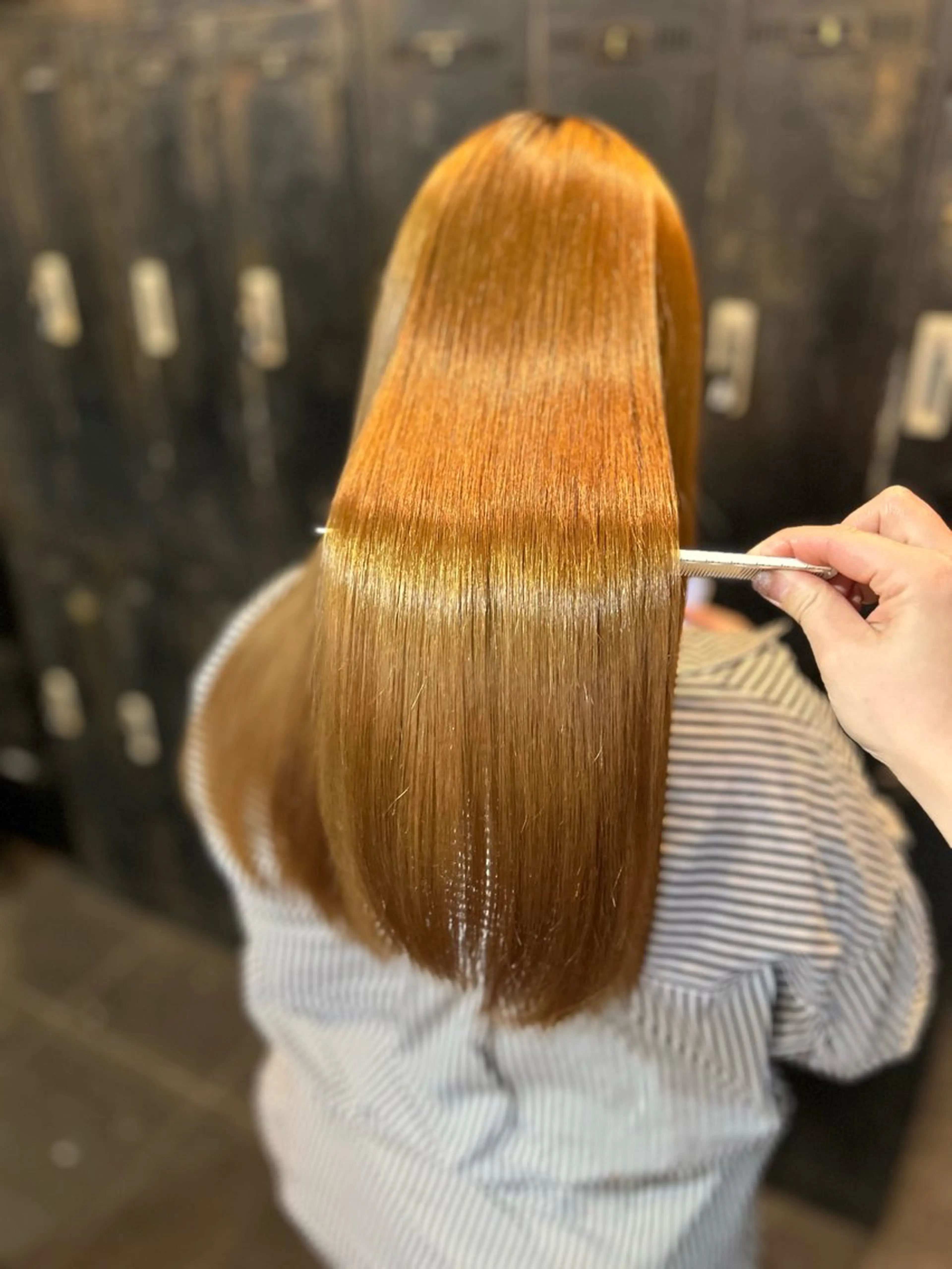 ロング 🌷ブリーチ縮毛矯正 /mina🌷のヘアスタイル