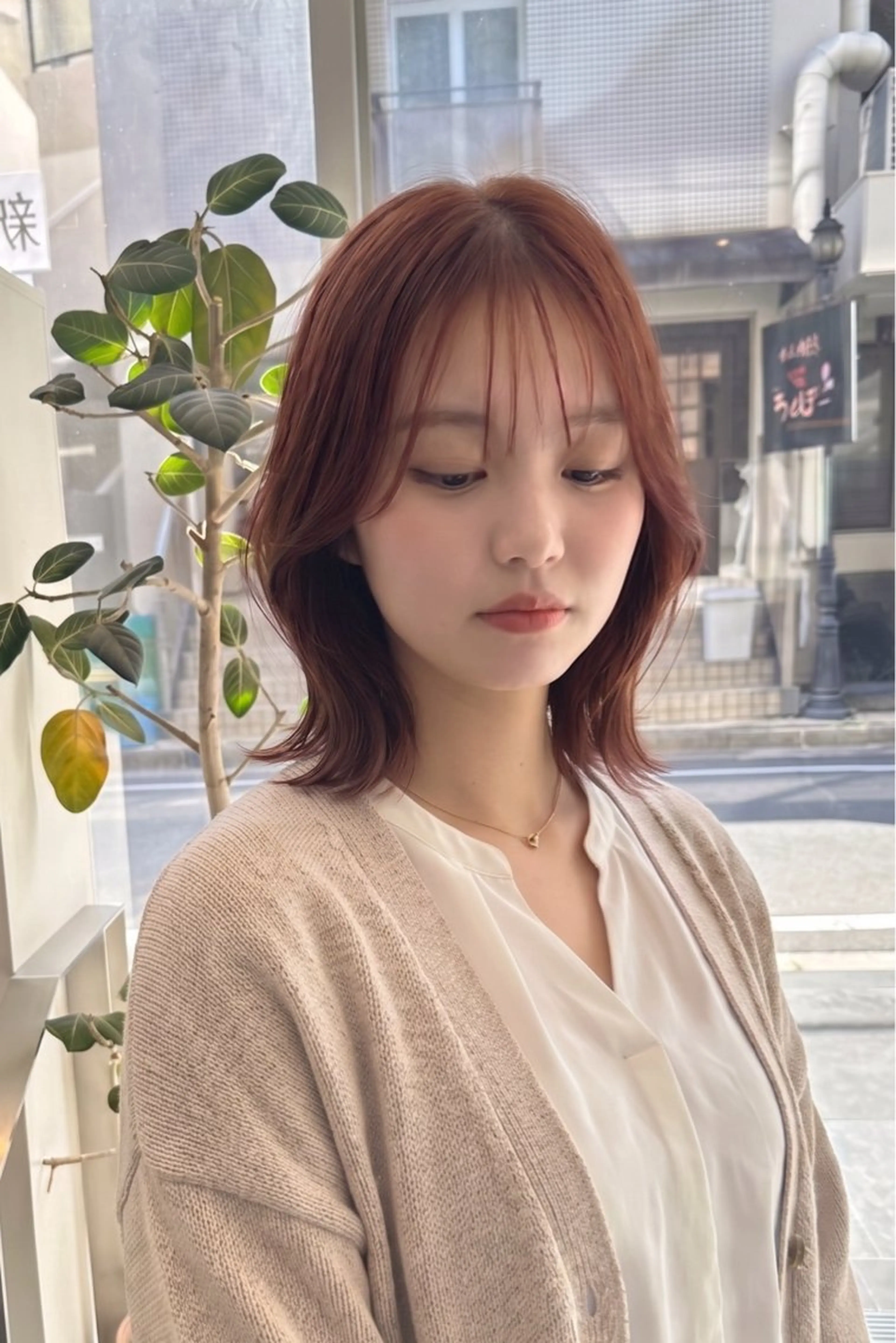 ミディアム tre. 甲子園口店のヘアスタイル