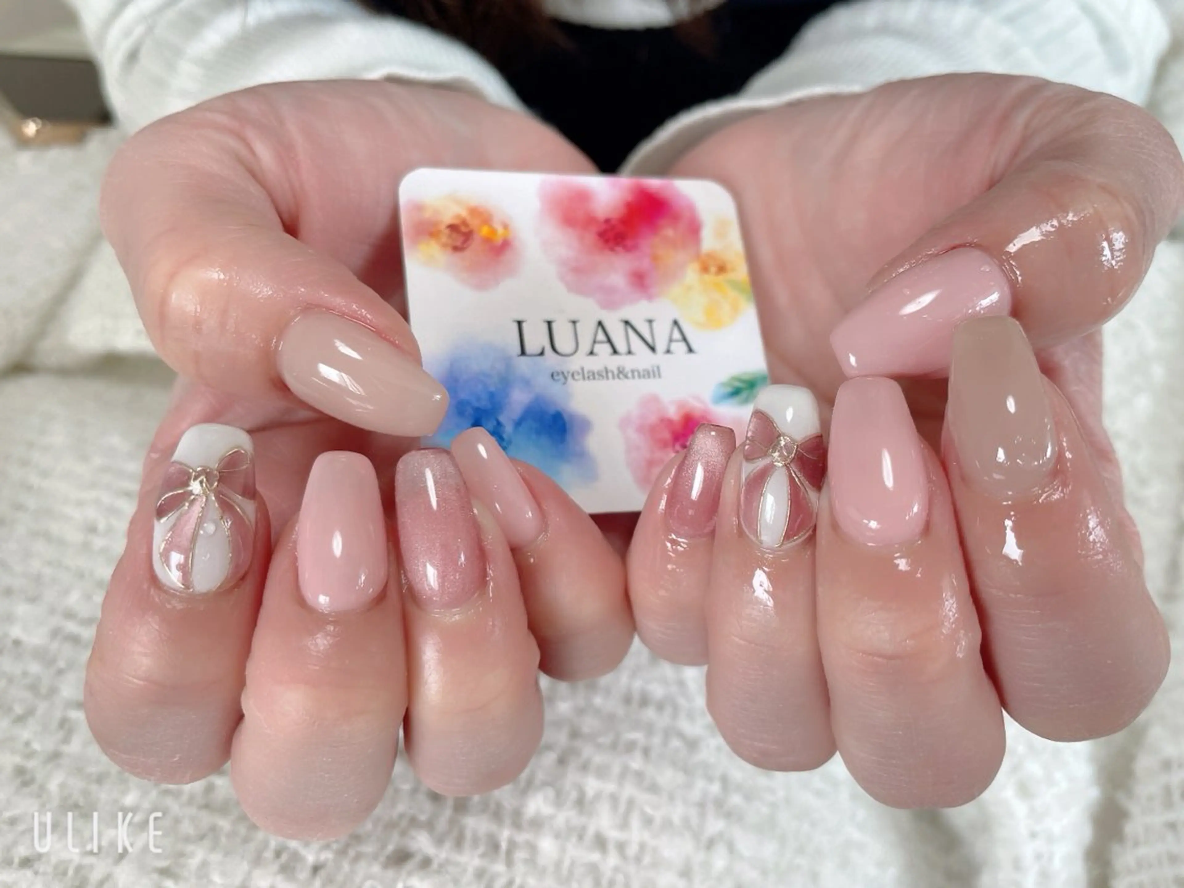 ネイル ハンドネイル LUANA eye&nailのマツエク・マツパデザイン