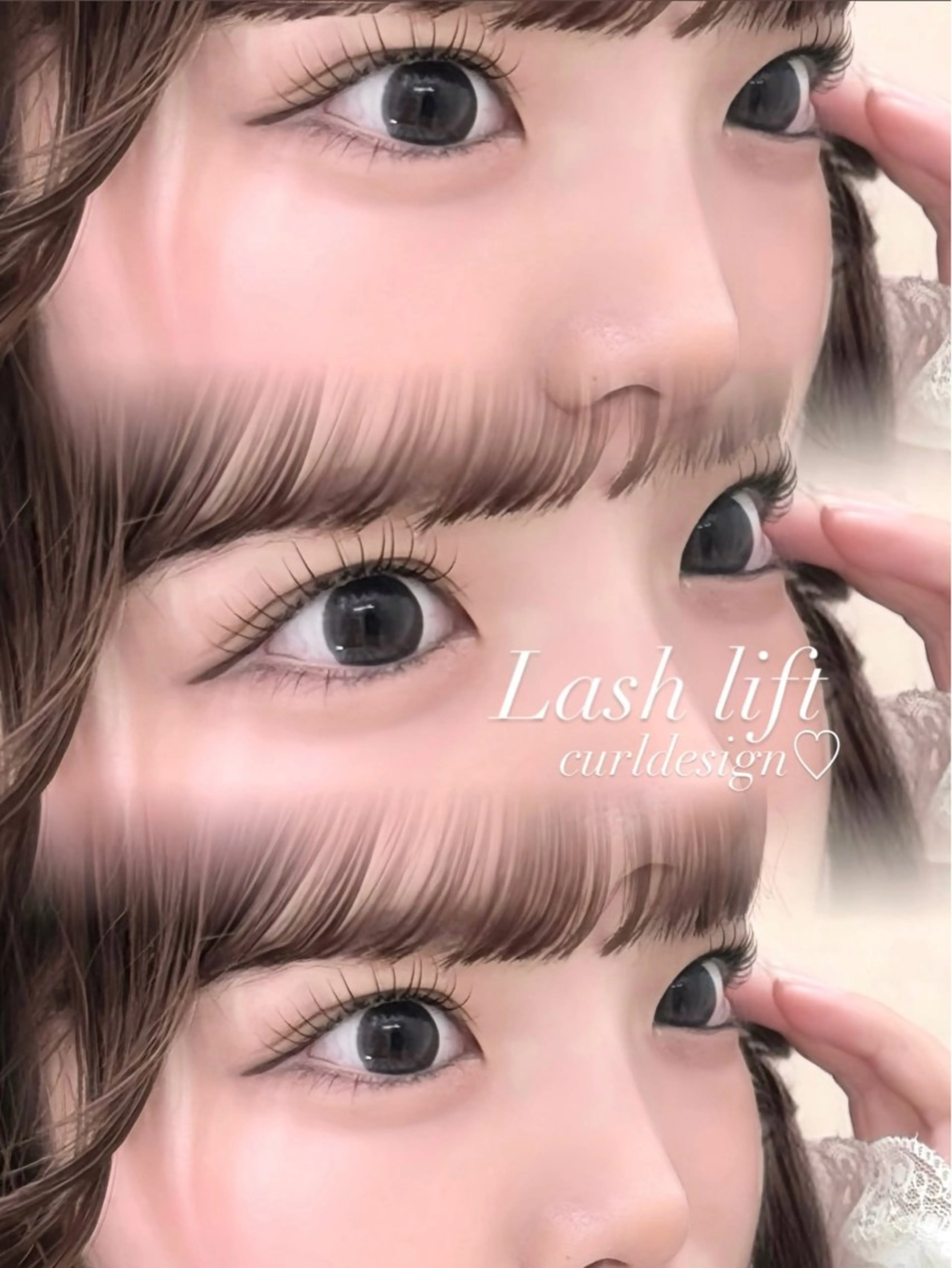 マツエク・マツパ Une fleur Wakanaのマツエク・マツパデザイン