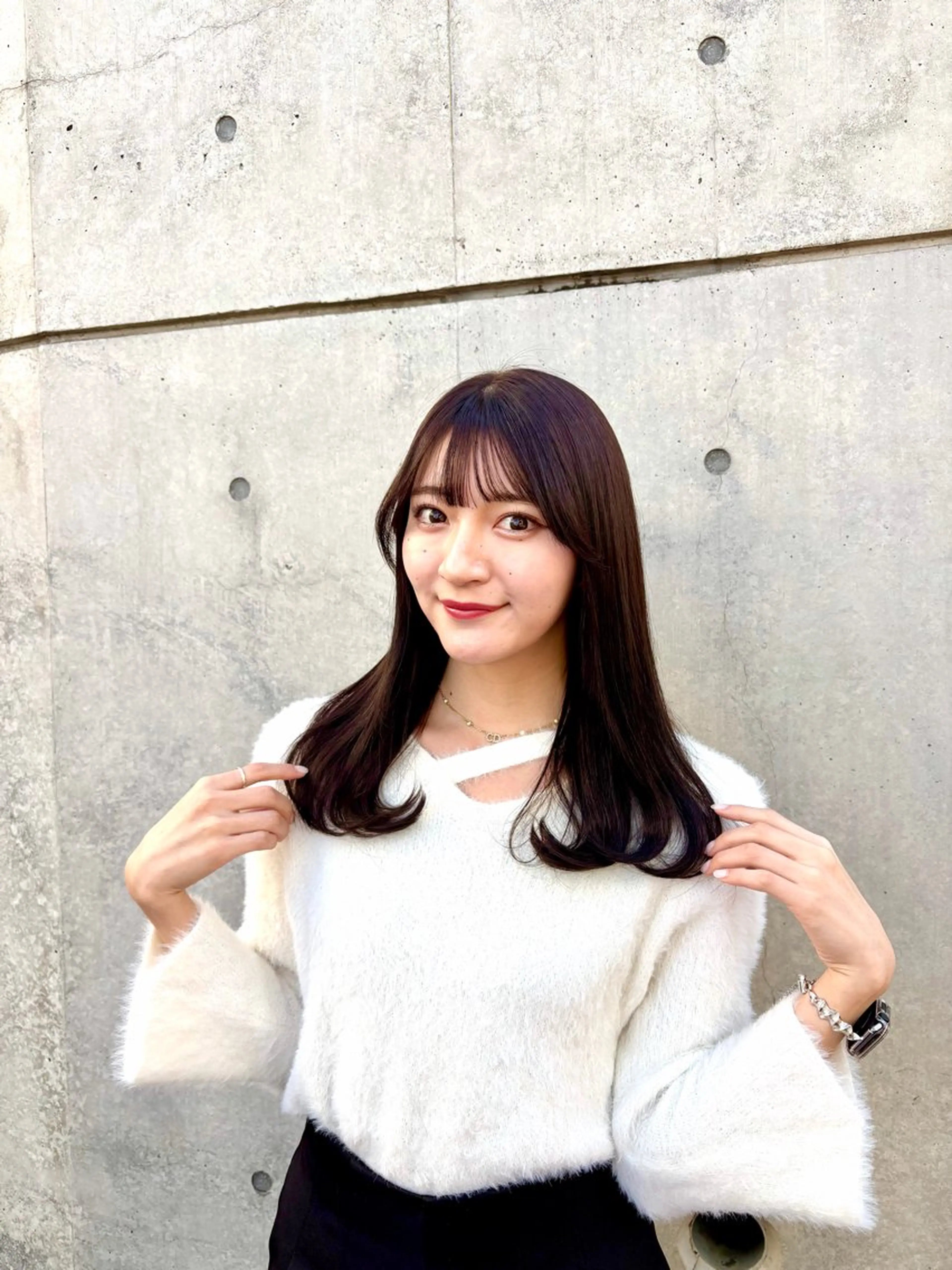 ロング カラー 髪質改善 縮毛矯正 トリートメント ヘアカラー 縮毛矯正 トリートメント すぐ巻ける縮毛矯正 🍀勝倉　麗のヘアスタイル