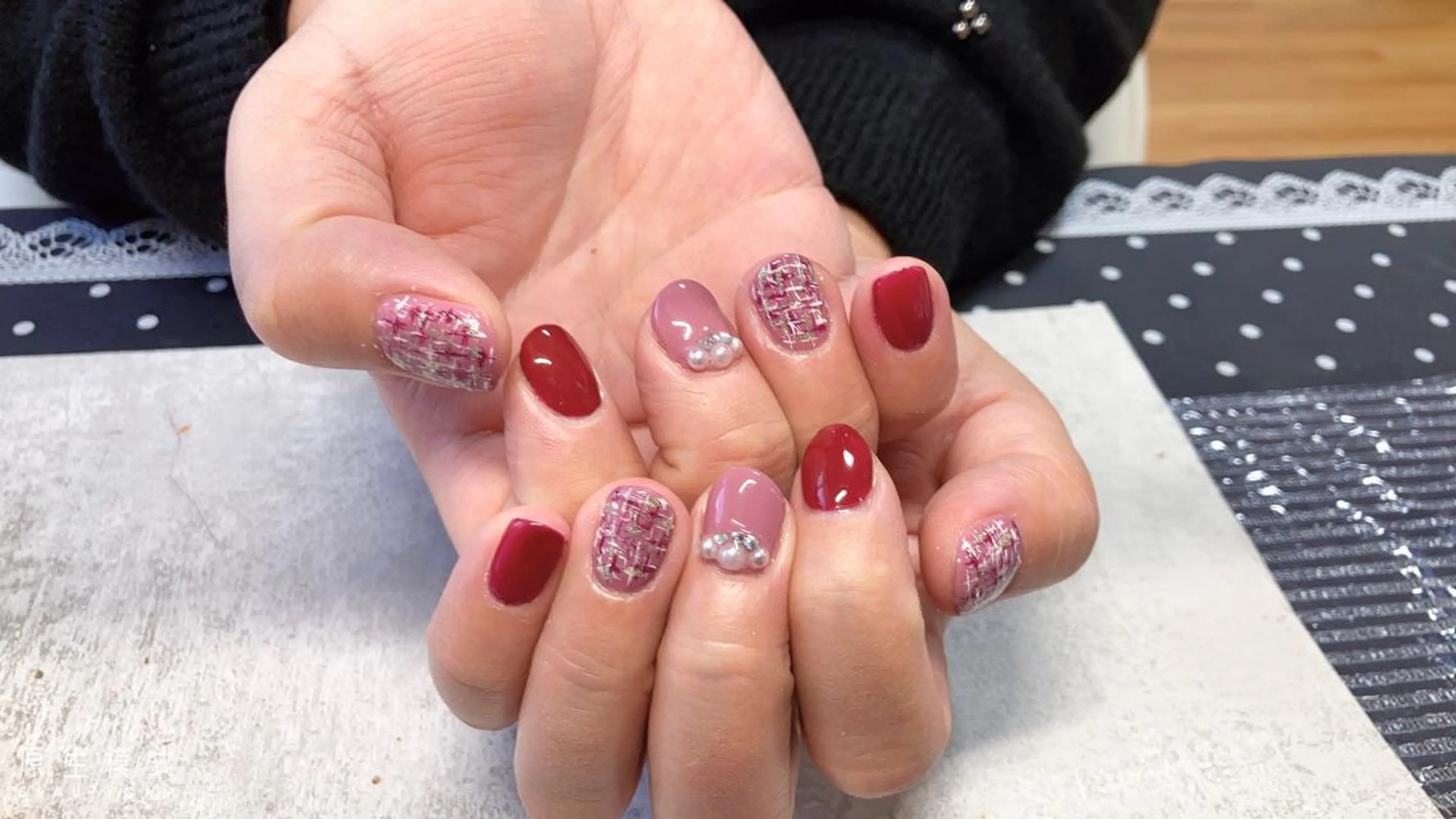 ネイル シンプルネイル ewt miniのマツエク・マツパデザイン