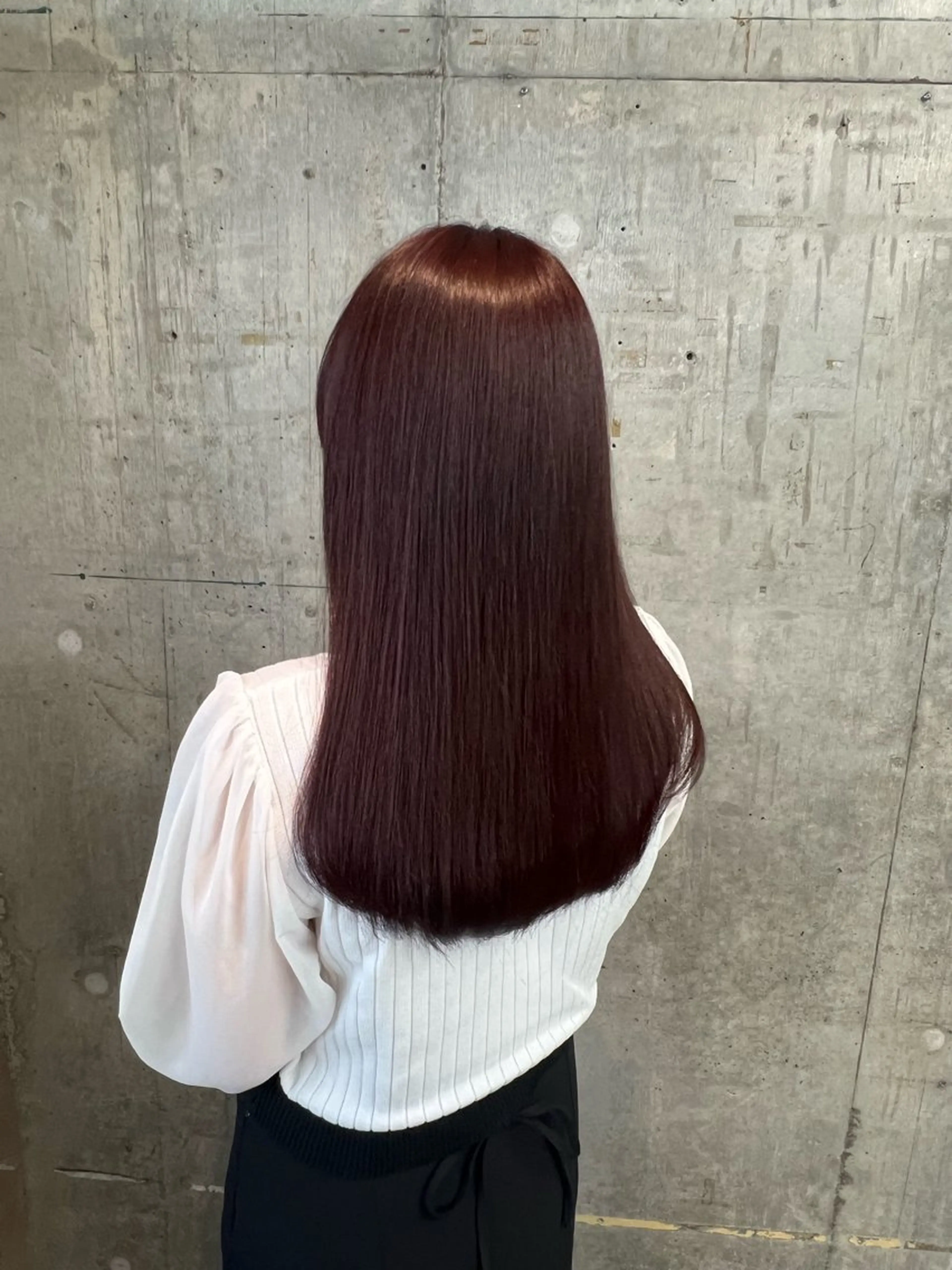 ロング カラー ピンクカラー ヘアカラー トリートメント 韓国風ヘア 🇰🇷清水しいなのヘアスタイル