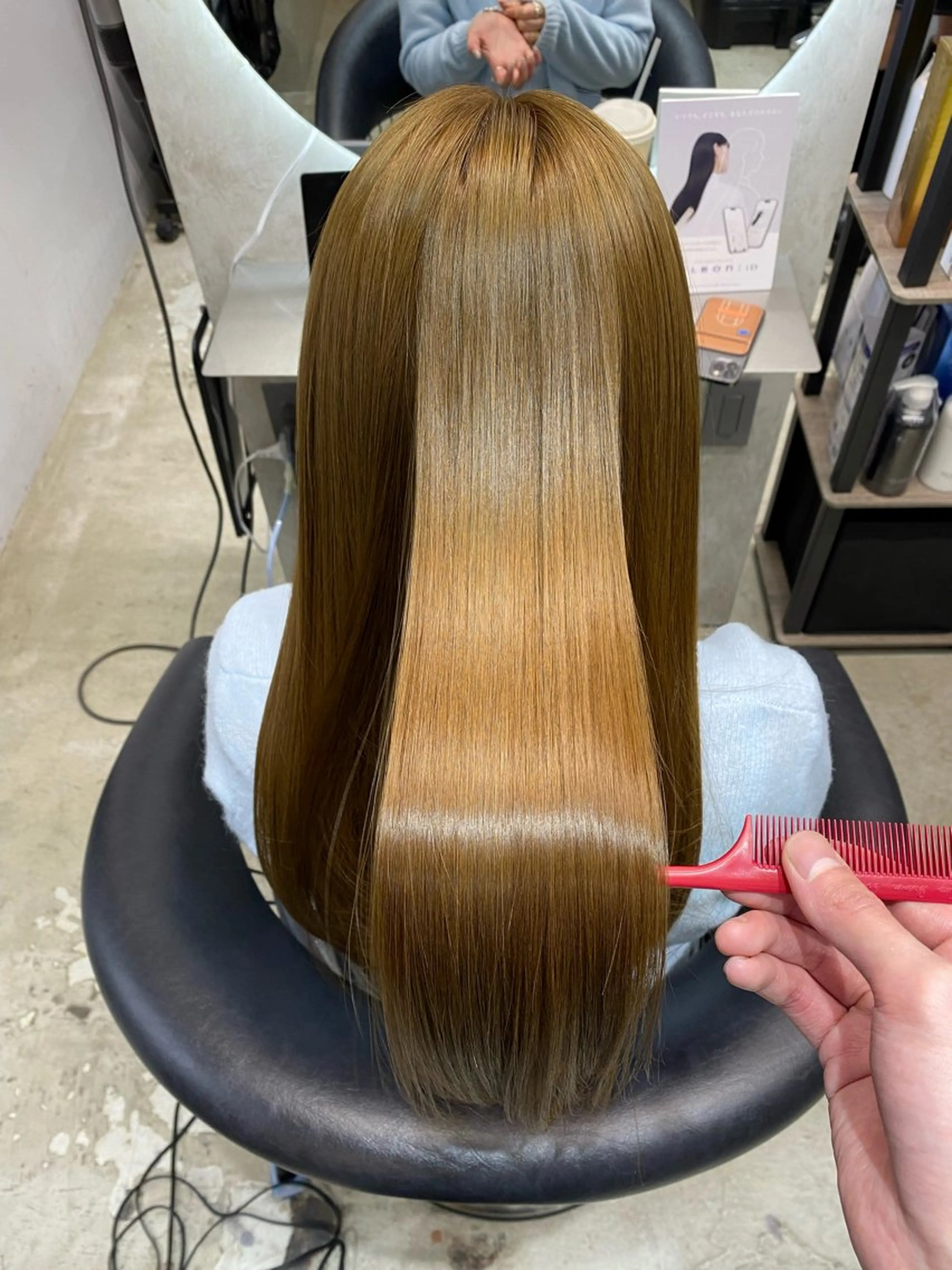 ロング 髪質改善 トリートメント トリートメント レイヤー×髪質改善✨ 渋谷/佐藤侑哉のヘアスタイル