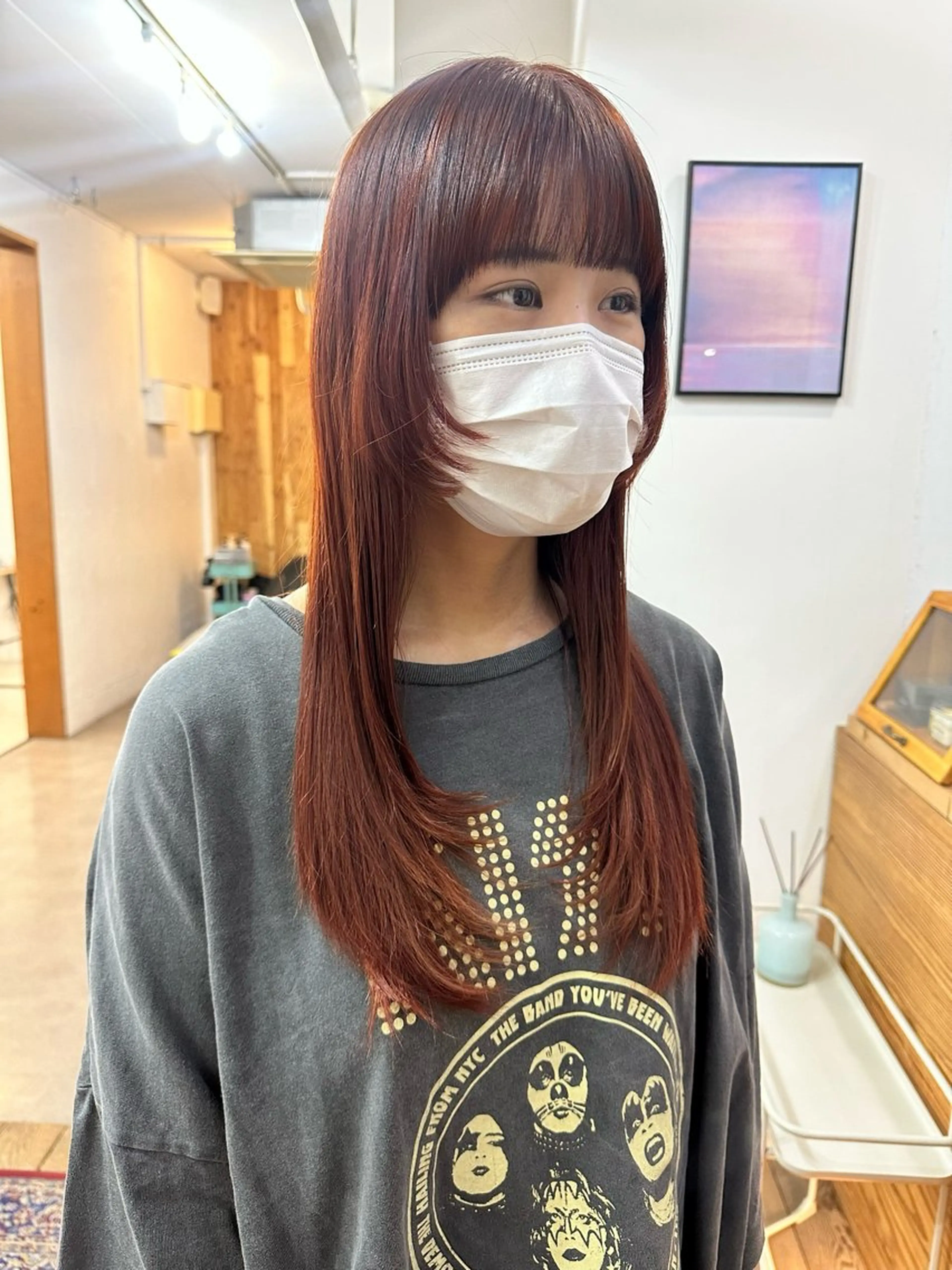 ロング カラー 🪭risa 暖色/レイヤー🪭のヘアスタイル