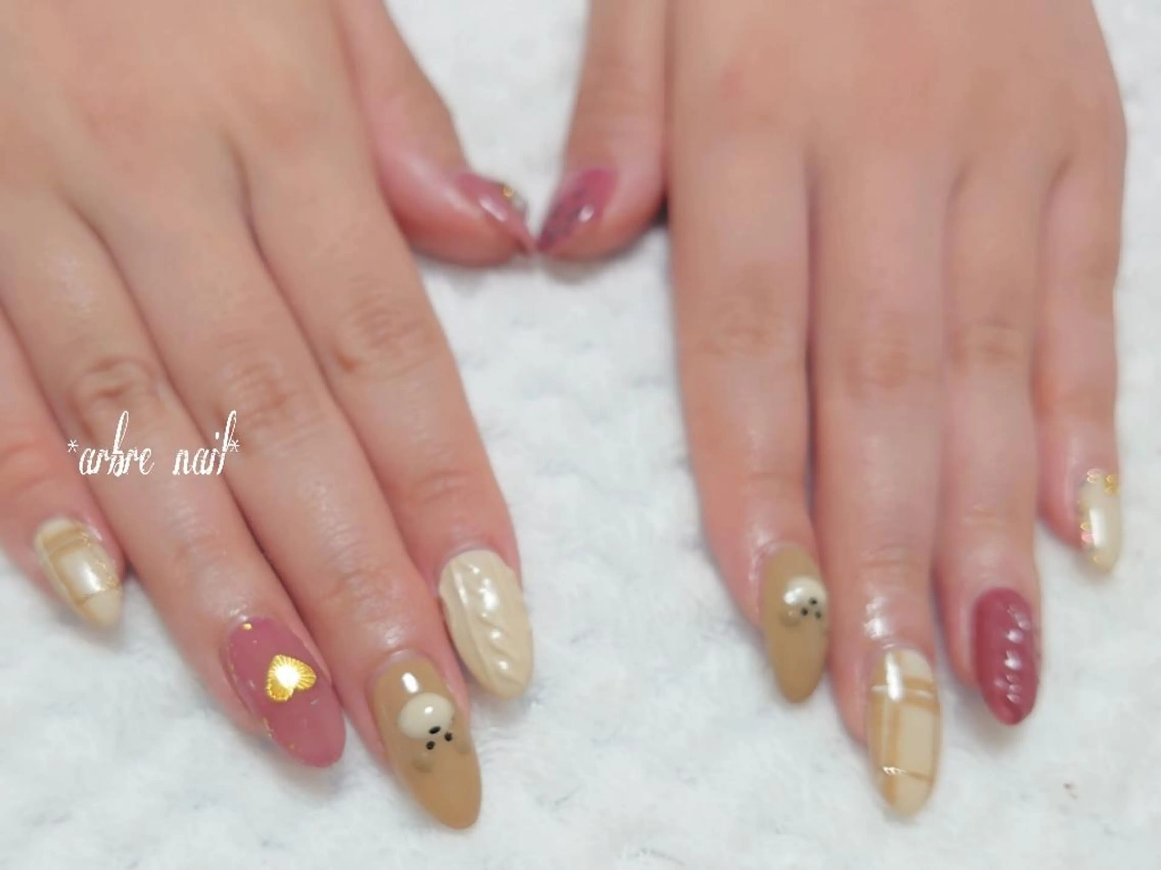 ネイル ＊arbre nail＊.アーブルネイル所属・✯.。 arbre  nail 。✯.のネイルデザイン