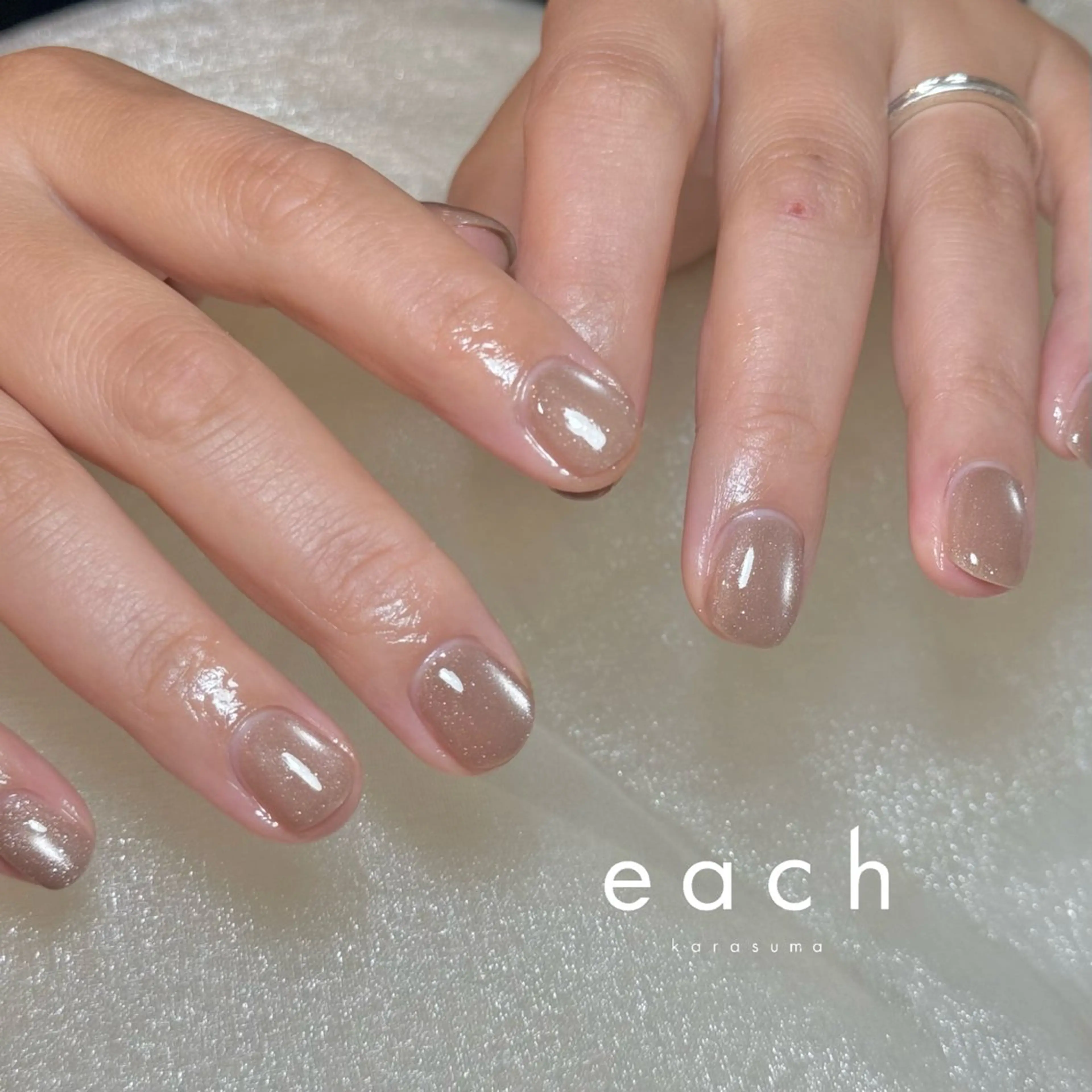 ネイル マグネットネイル ハンドネイル tou sakuraのネイルデザイン