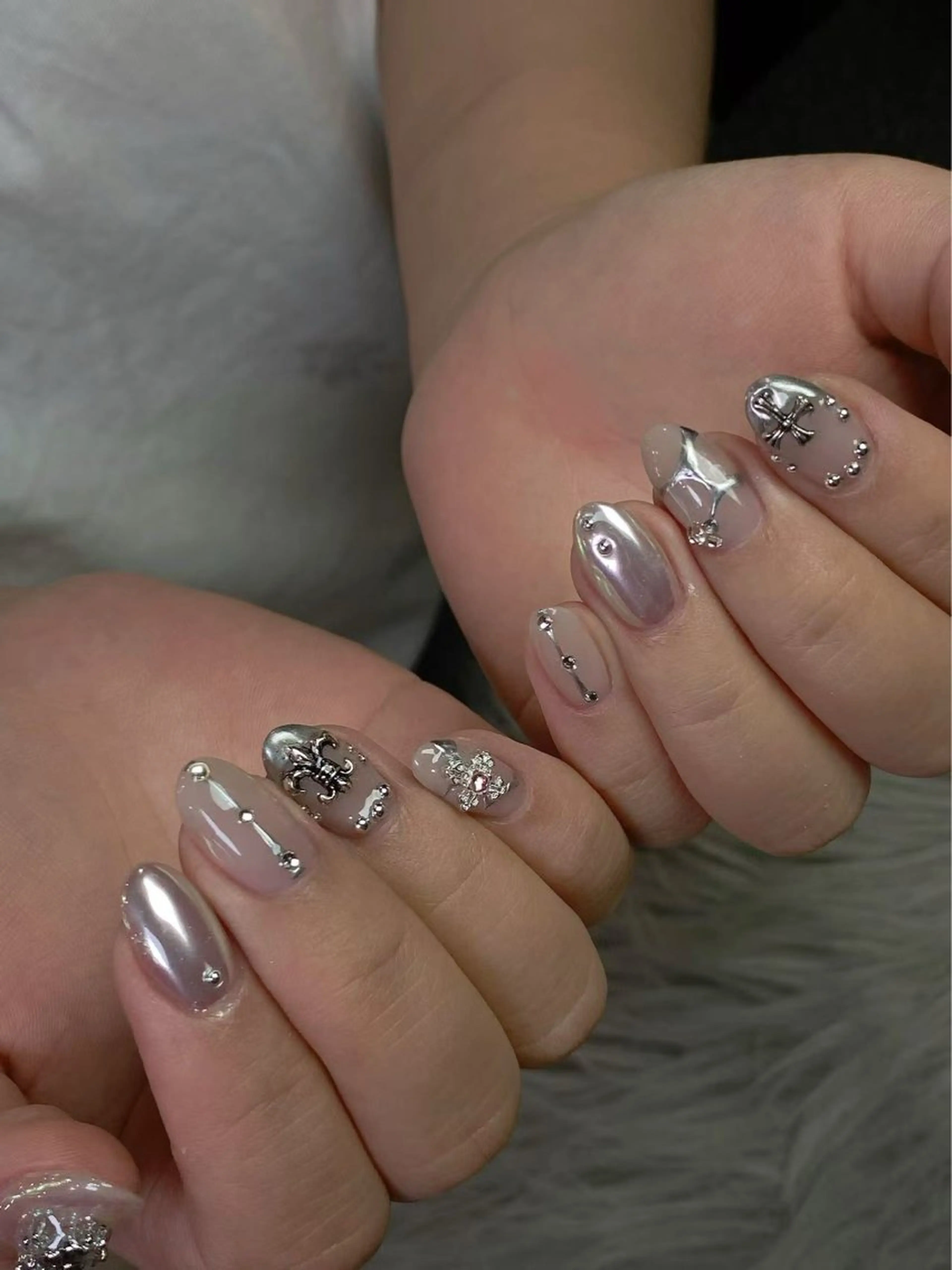 ネイル ハンドネイル Dark Honey karinのネイルデザイン