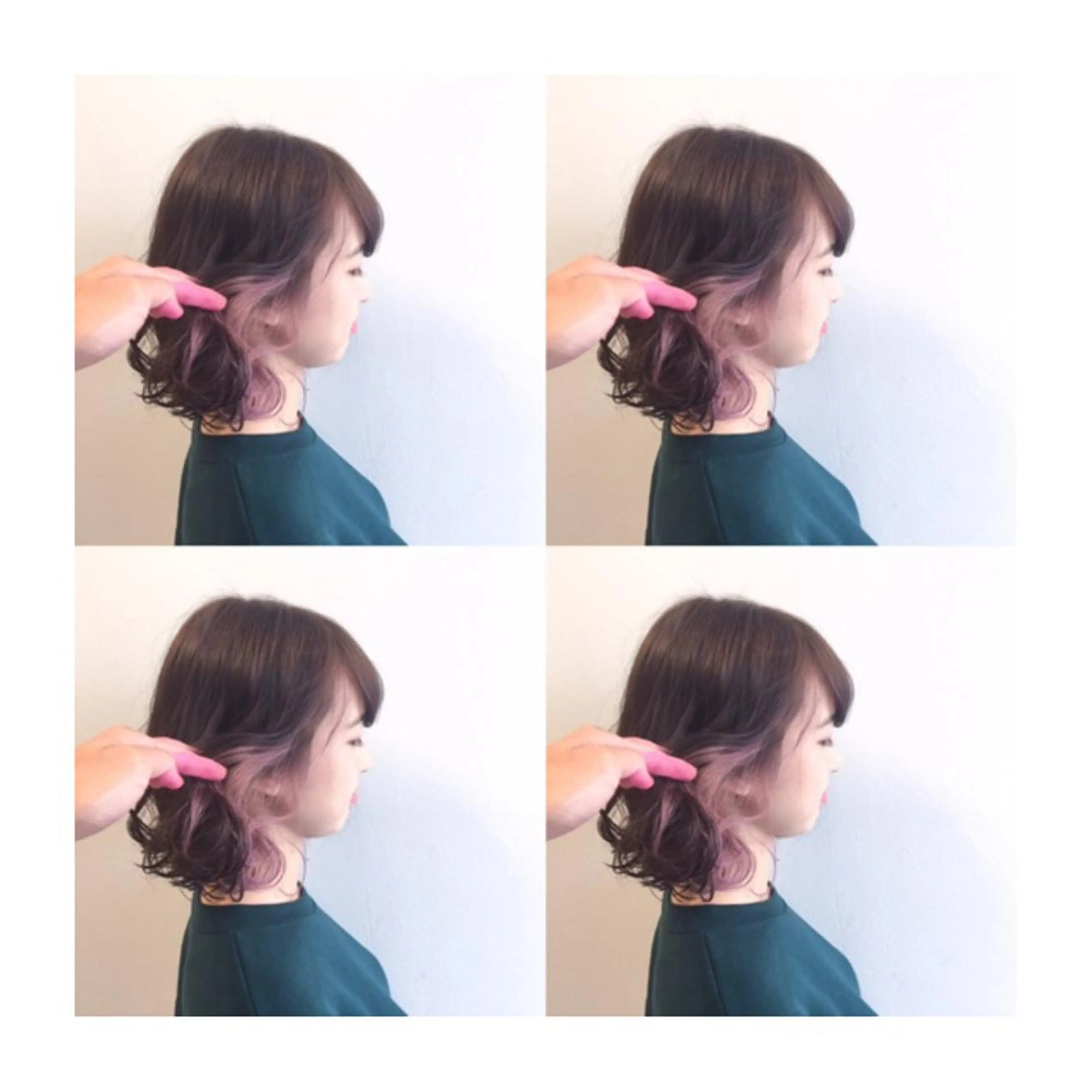 ショート カラー なんば髪質改善カラー Ardoreのヘアスタイル