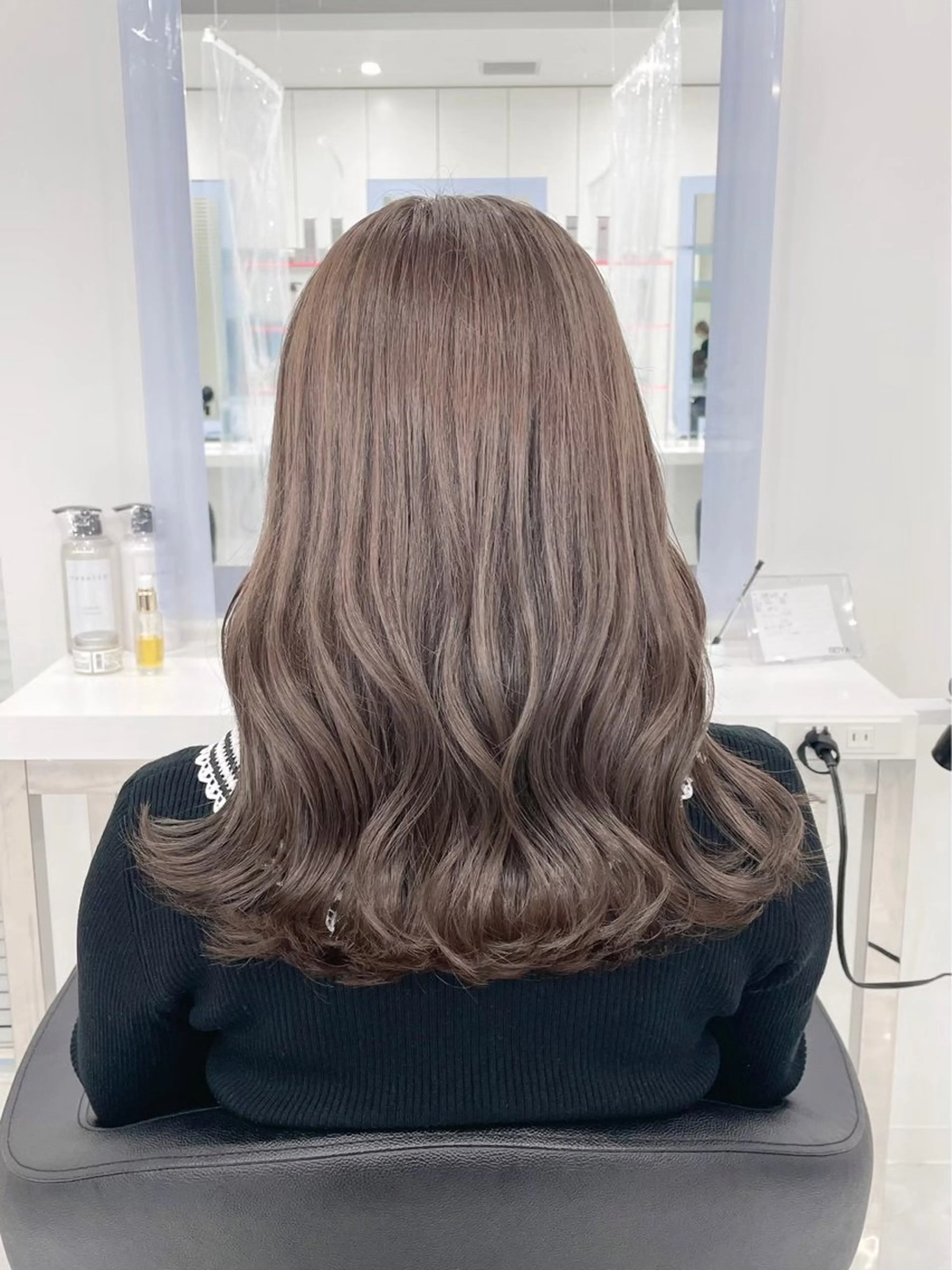 ミディアム カラー カット 縮毛矯正 トリートメント ヘッドスパ ヘアセット レイヤー✂︎赤み消し 髪質改善/井上健太のヘアスタイル