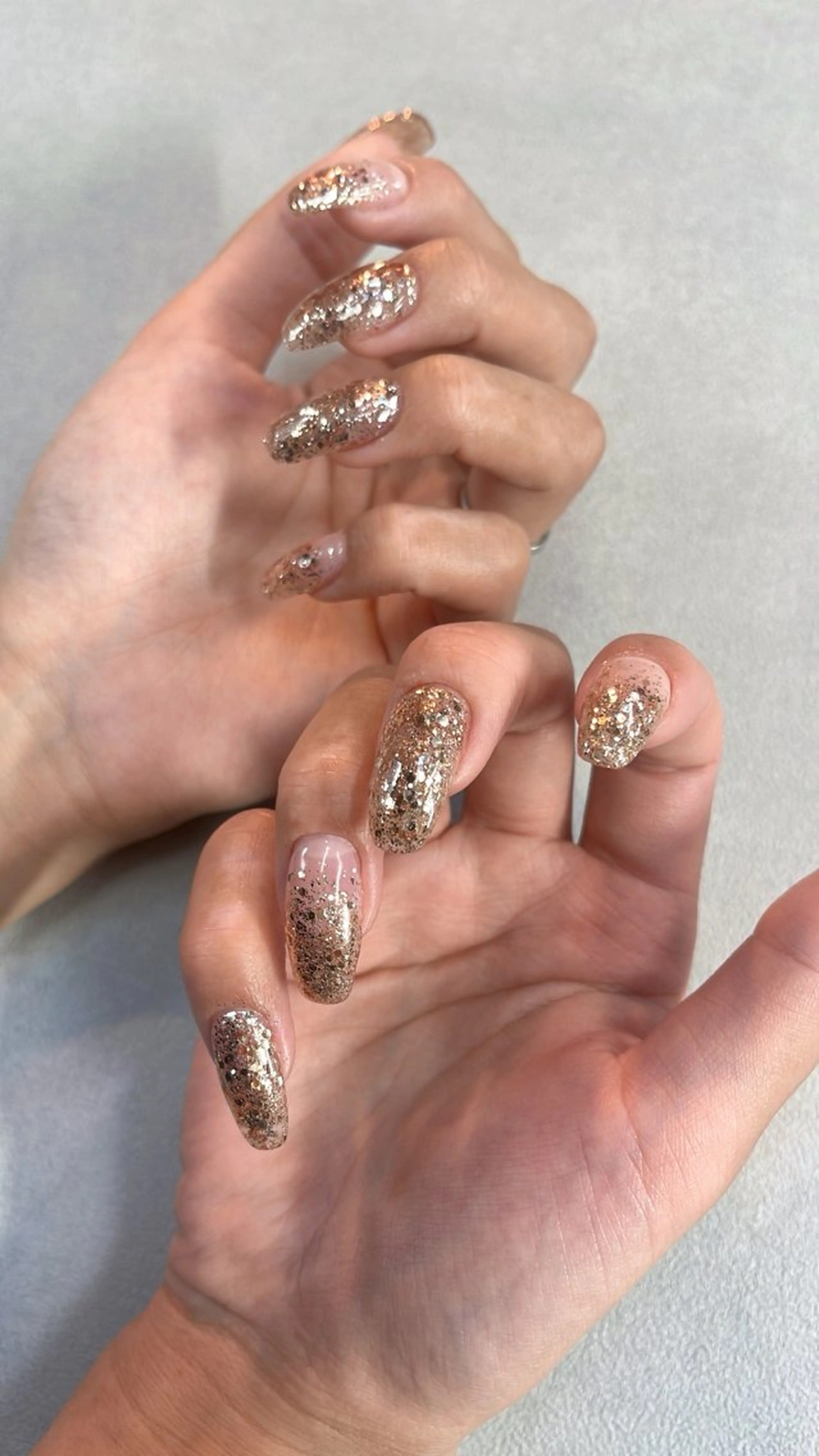 ネイル キラキラネイル Collection Nailsaronのネイルデザイン