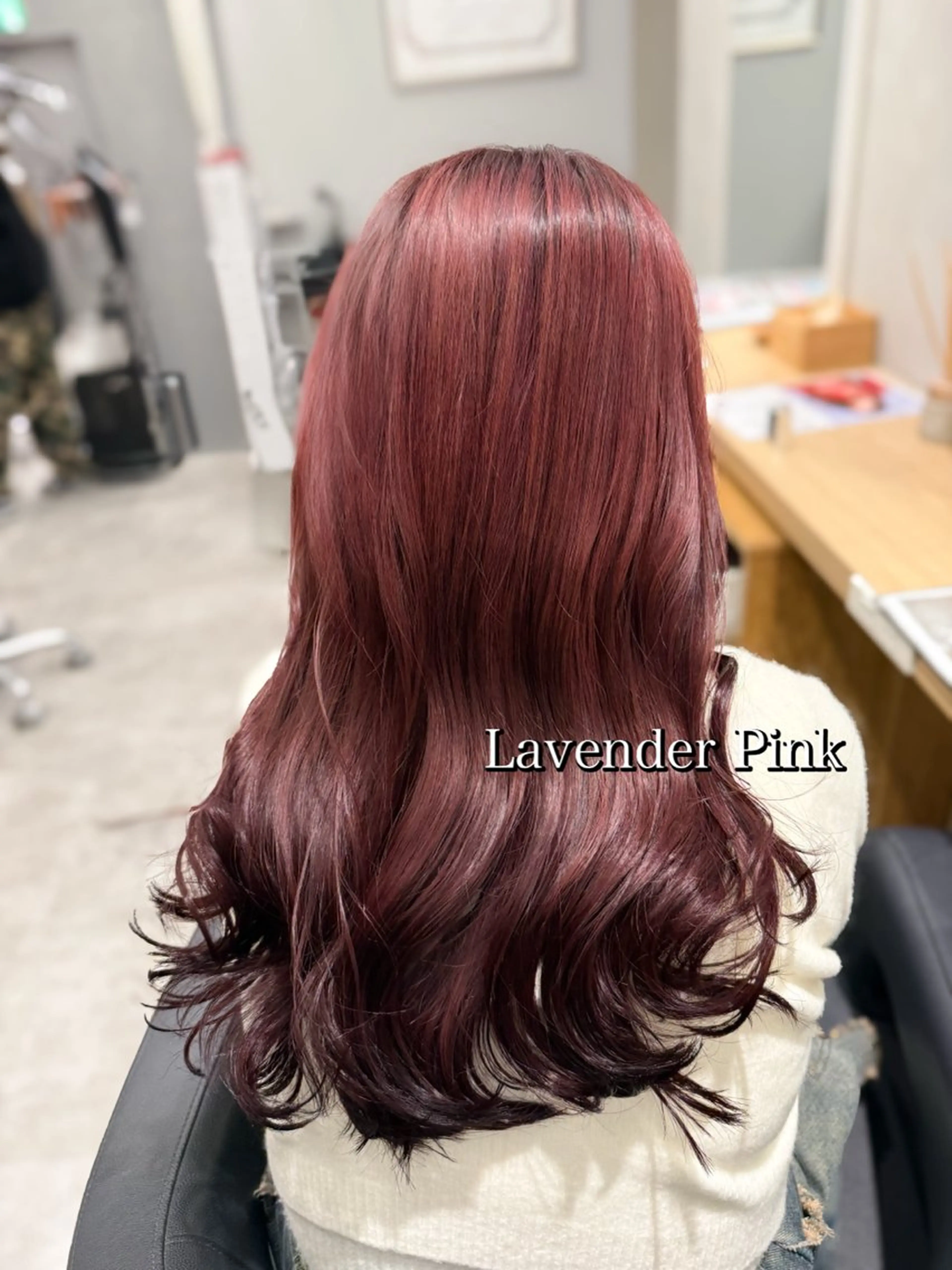 ロング カラー ベージュカラー ブリーチ ピンクカラー ヘアカラー トリートメント 巻ける髪質改善🫧ハ イライト/永田汰伊智のヘアスタイル