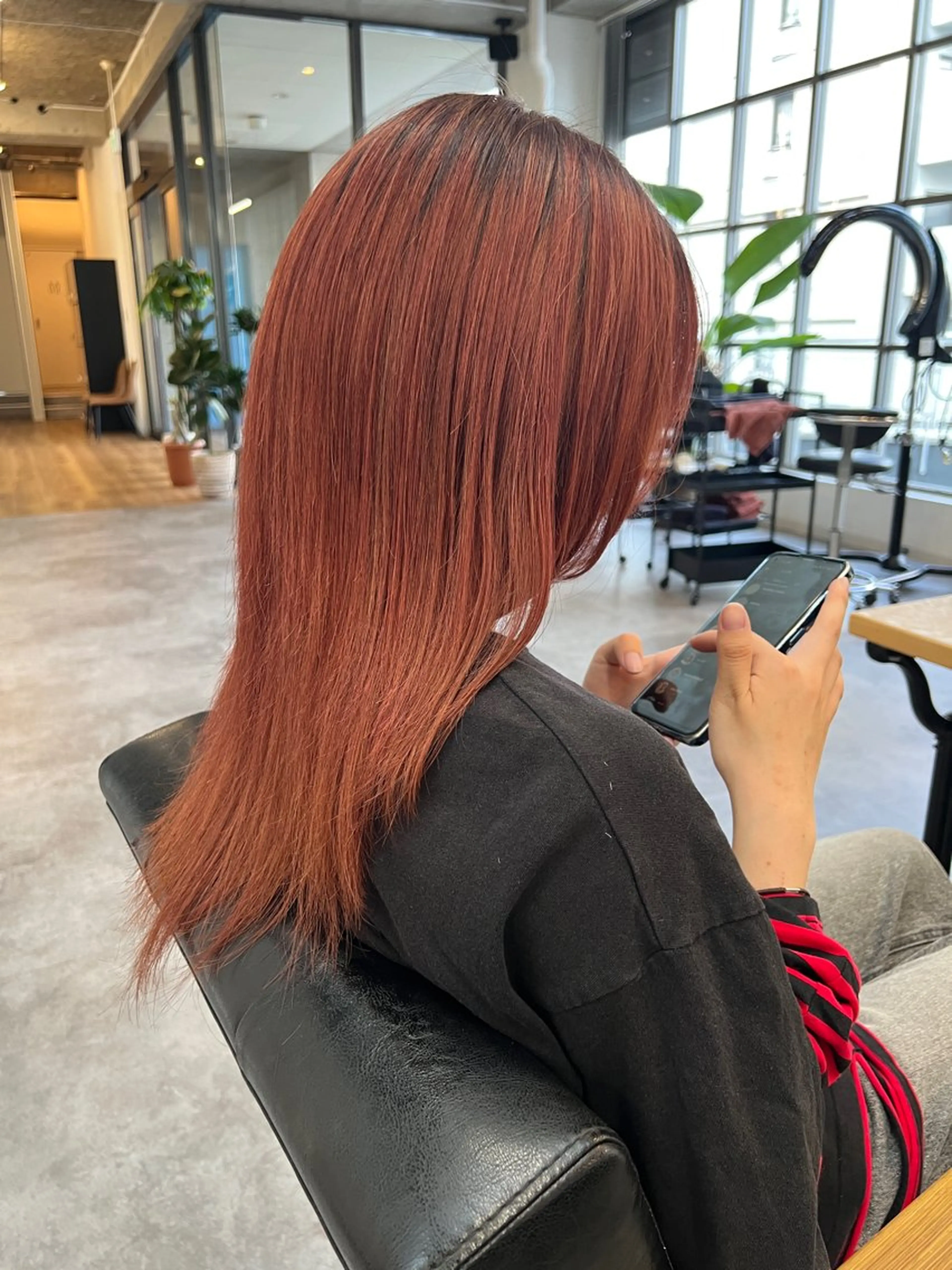 ミディアム カラー ミディアムレイヤー レイヤーカット カット ヘアカラー ショートカット/ 岡山駅前/KAZUのヘアスタイル