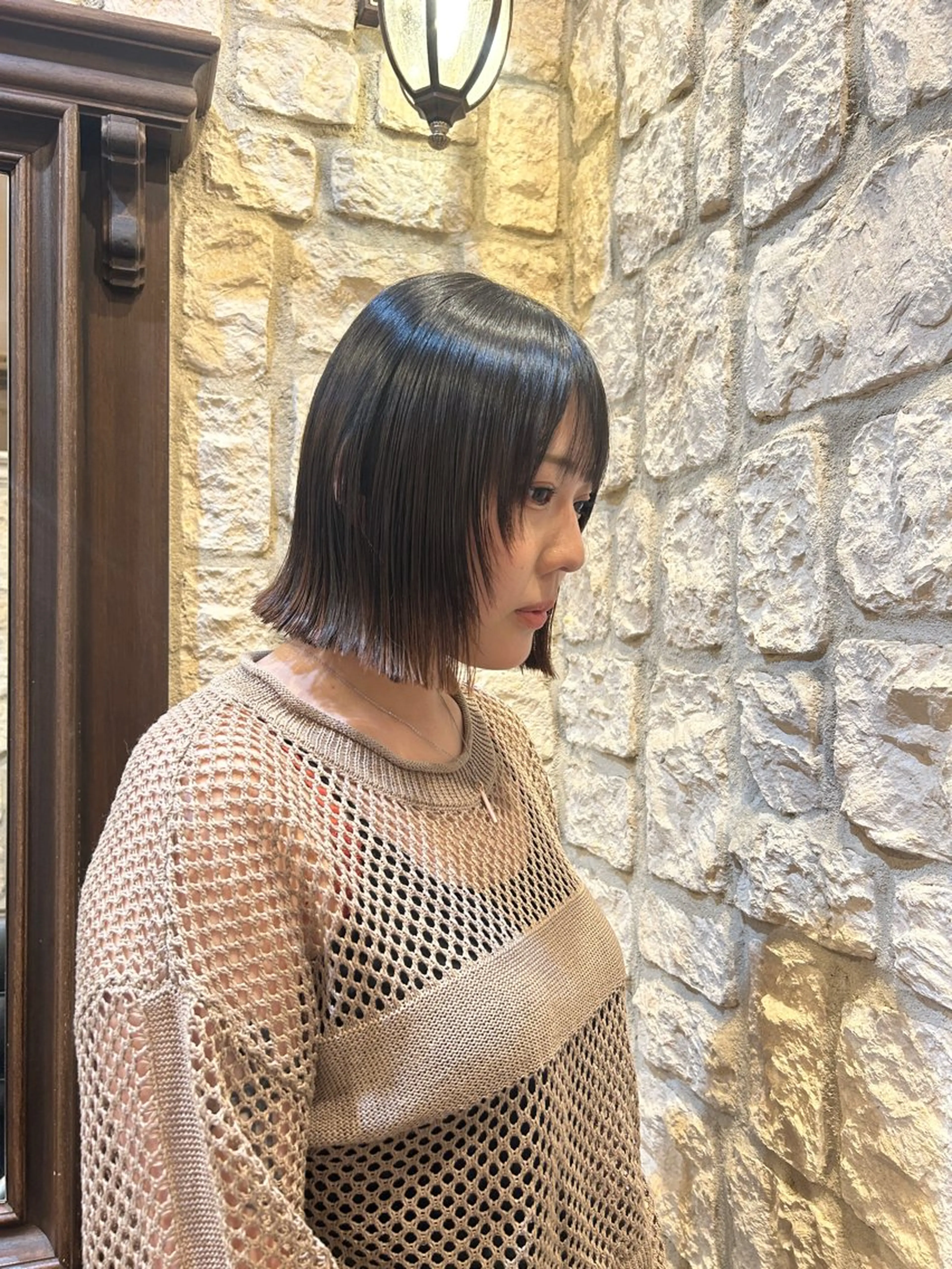 ショート ボブレイヤー ボブ レイヤーカット MIKU ♡彡のヘアスタイル