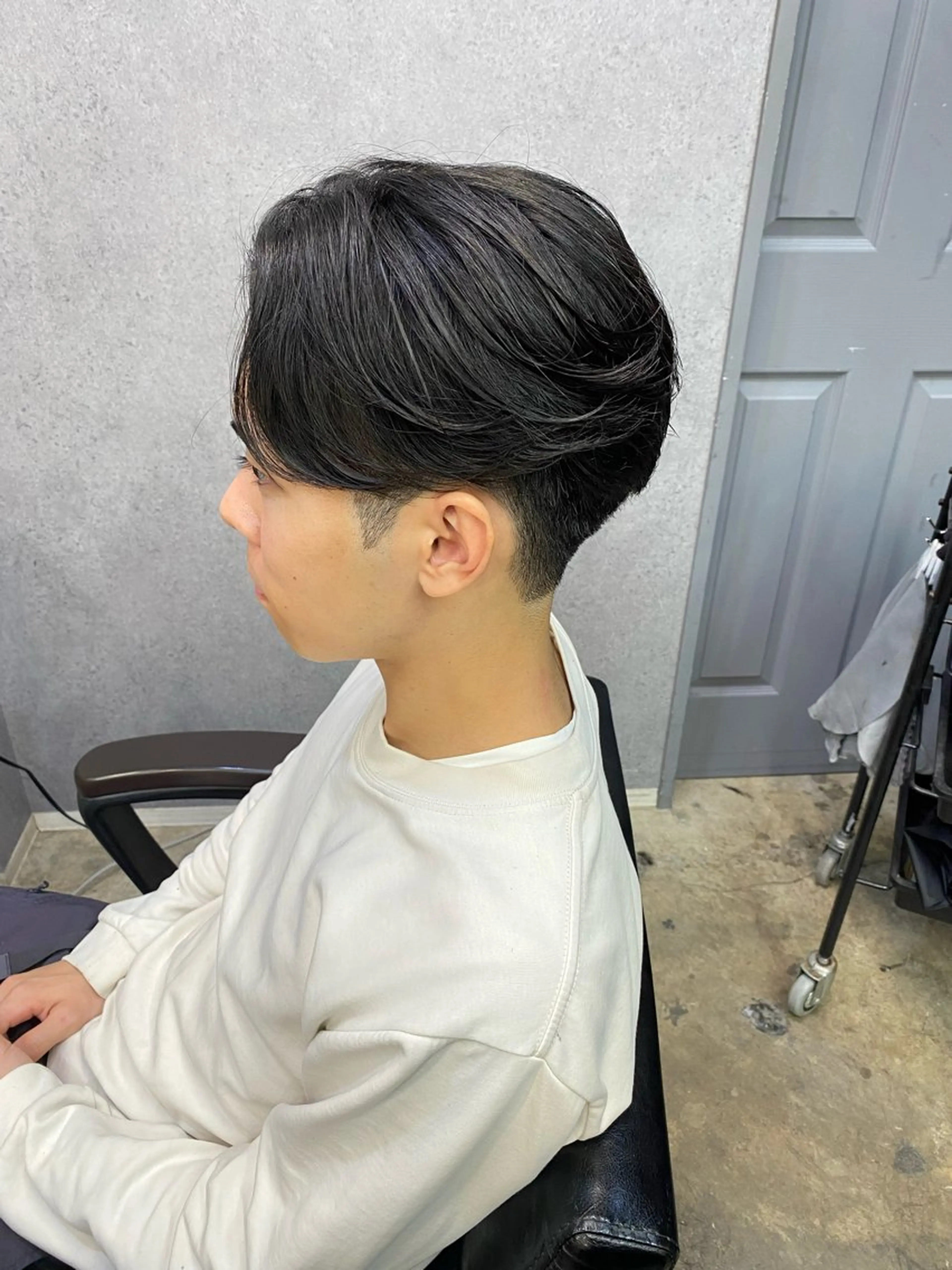 ショート パーマ メンズ 縮毛矯正 カット 縮毛矯正 パーマ/ケアブリーチ /博多/YOSUKEのヘアスタイル