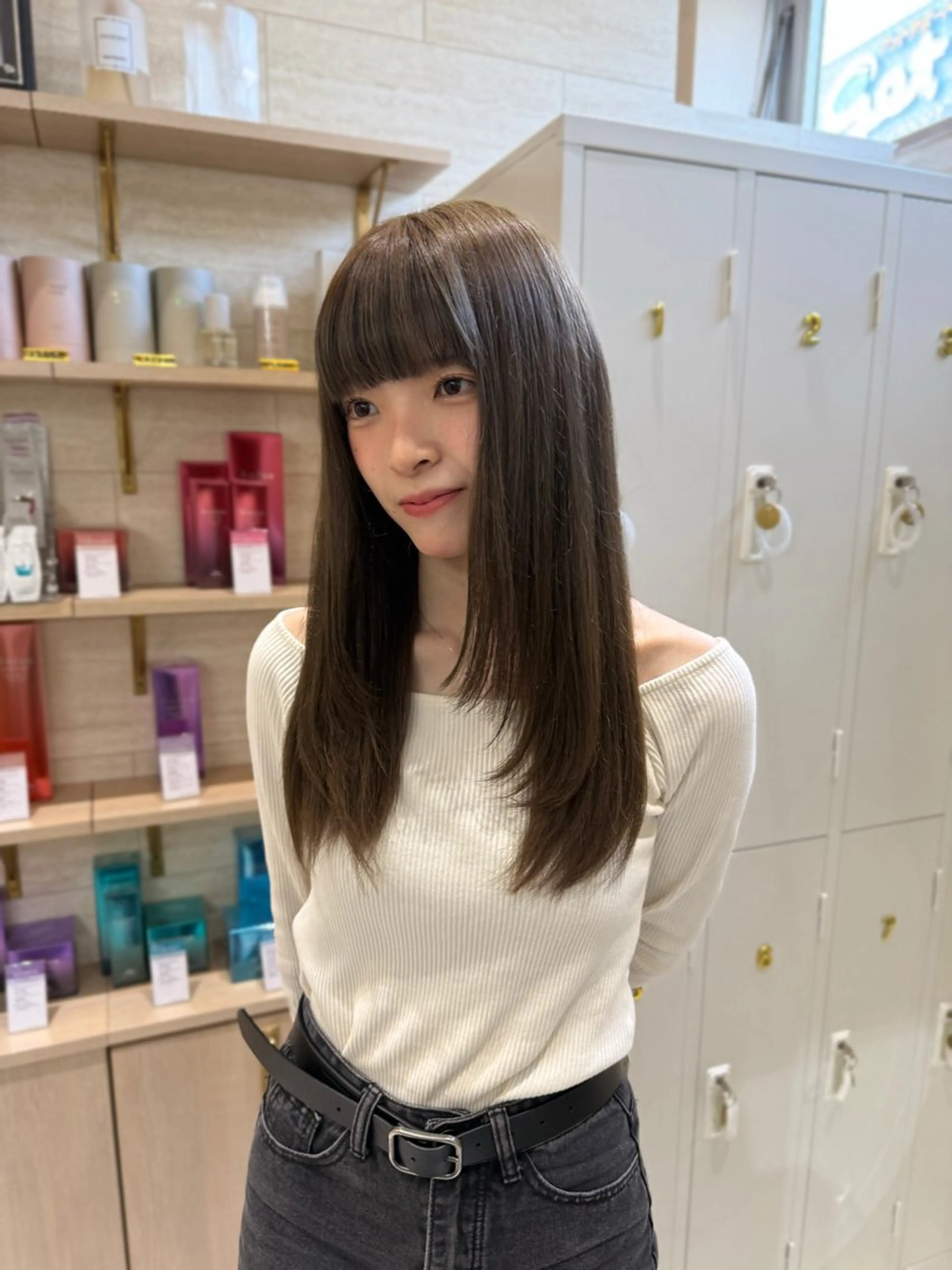 ロング カット ヘアカラー トリートメント Zina 熊本店 ワンホン/Juranのヘアスタイル