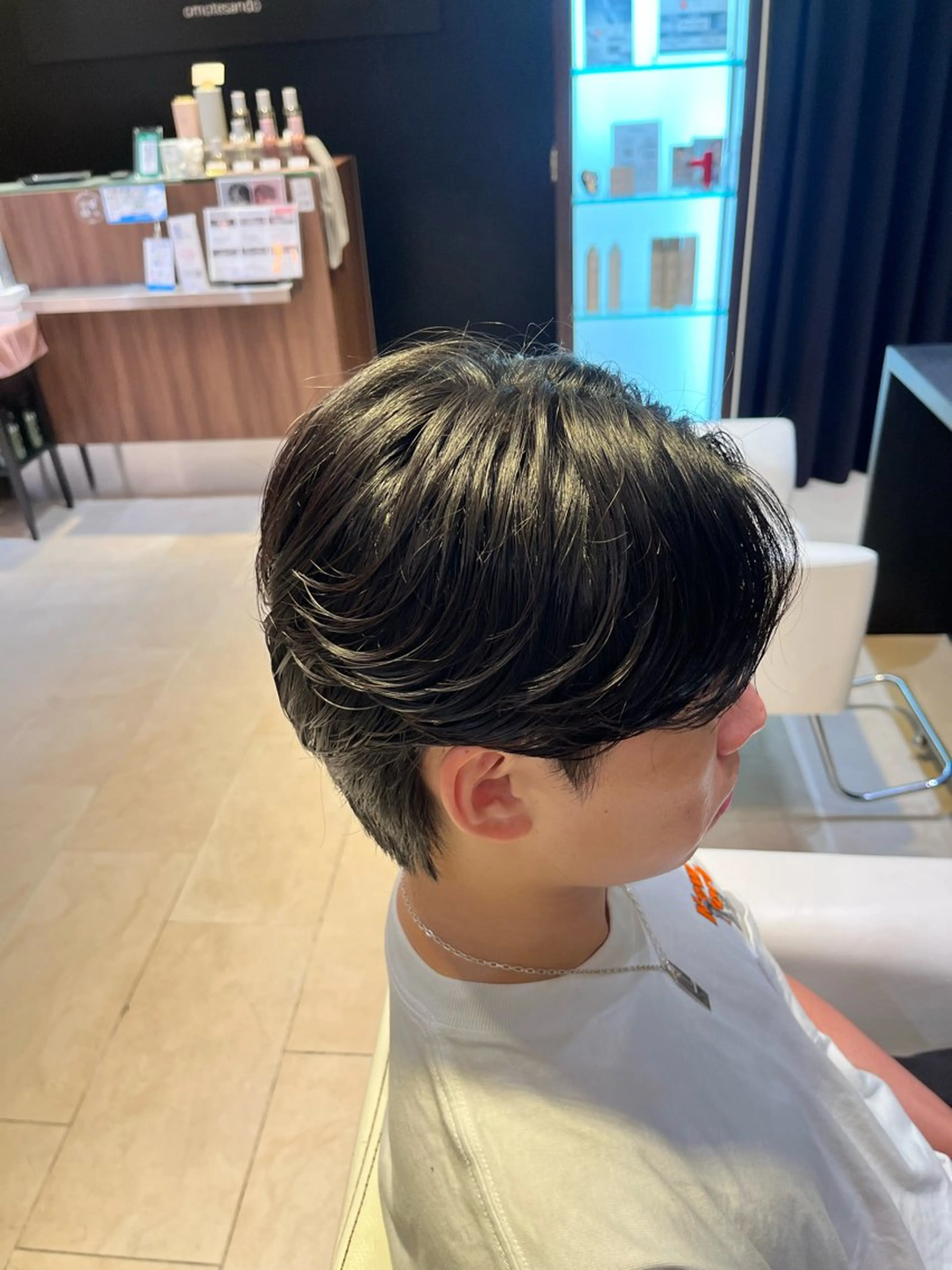 ショート パーマ メンズ カルマパーマ メンズパーマ カット パーマ 韓国メンズヘア特化 ‪☆KOKIのヘアスタイル