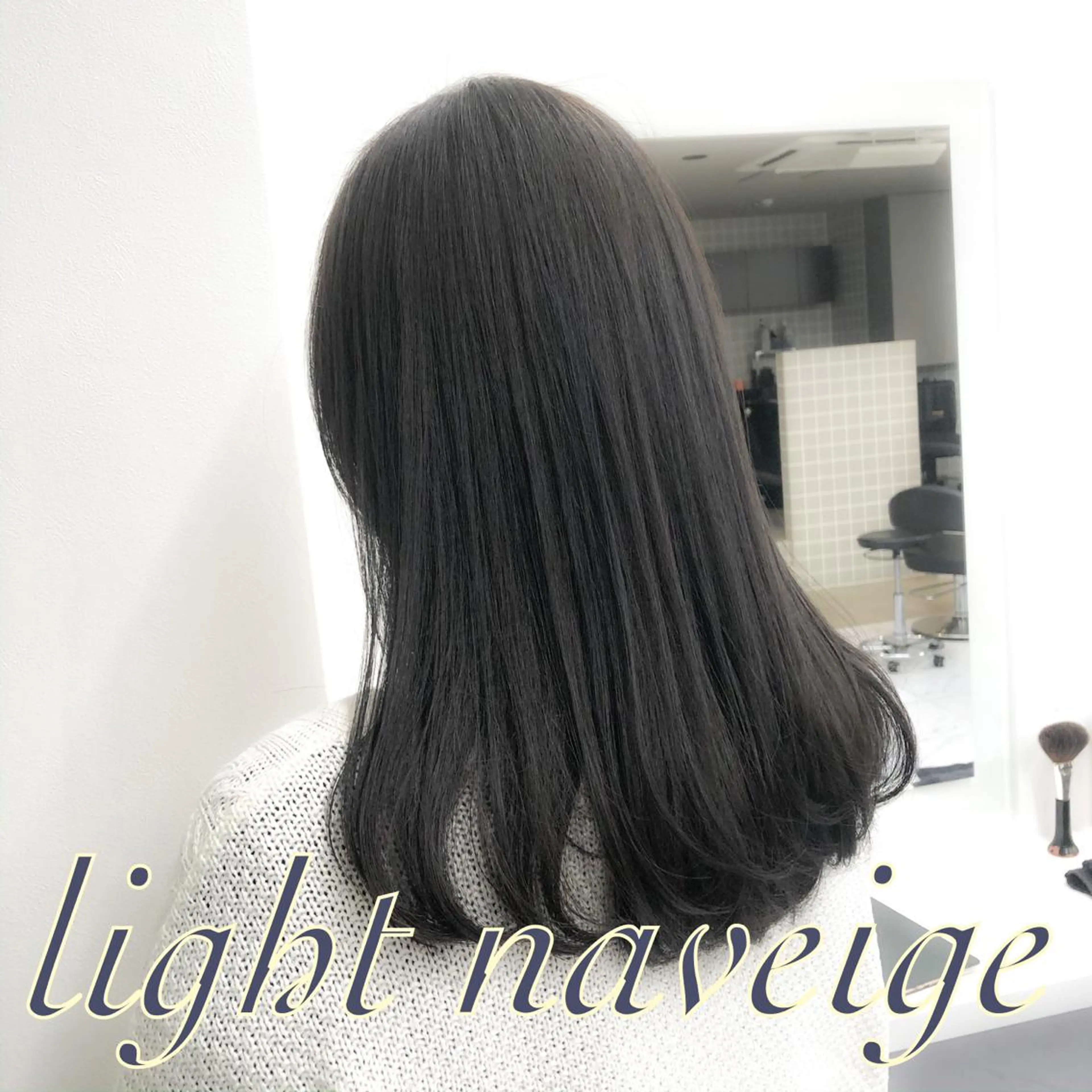 ロング カット ヘアカラー ハイトーン×レイヤー カットTAKUMIのヘアスタイル