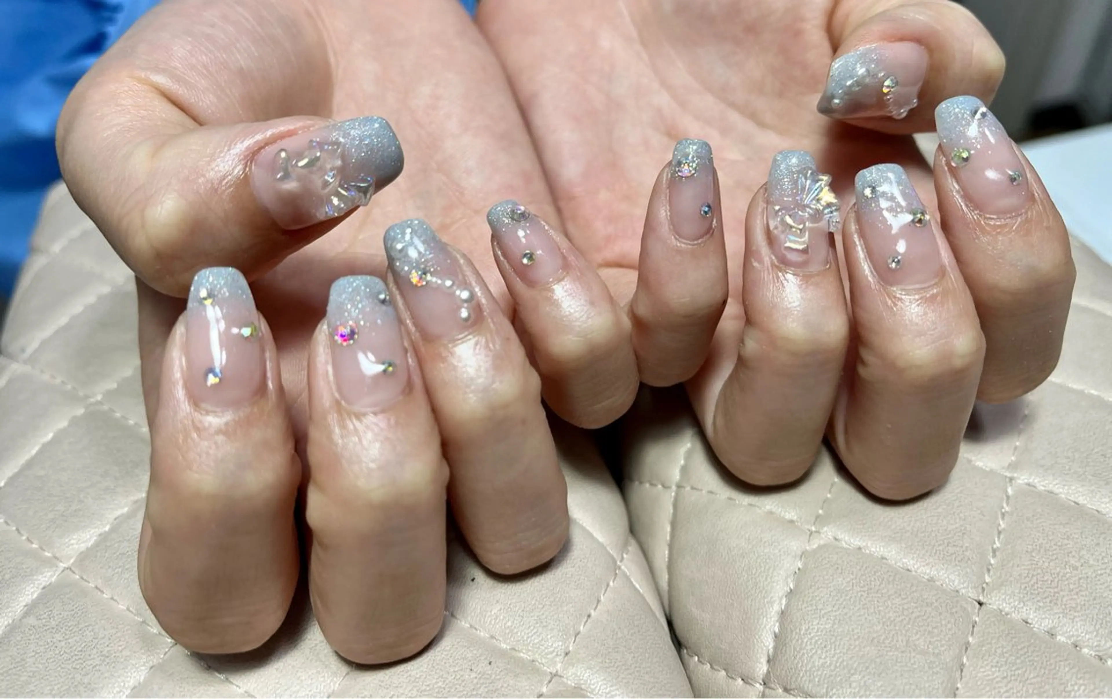 ネイル ハンドネイル goldgleams ちなのネイルデザイン