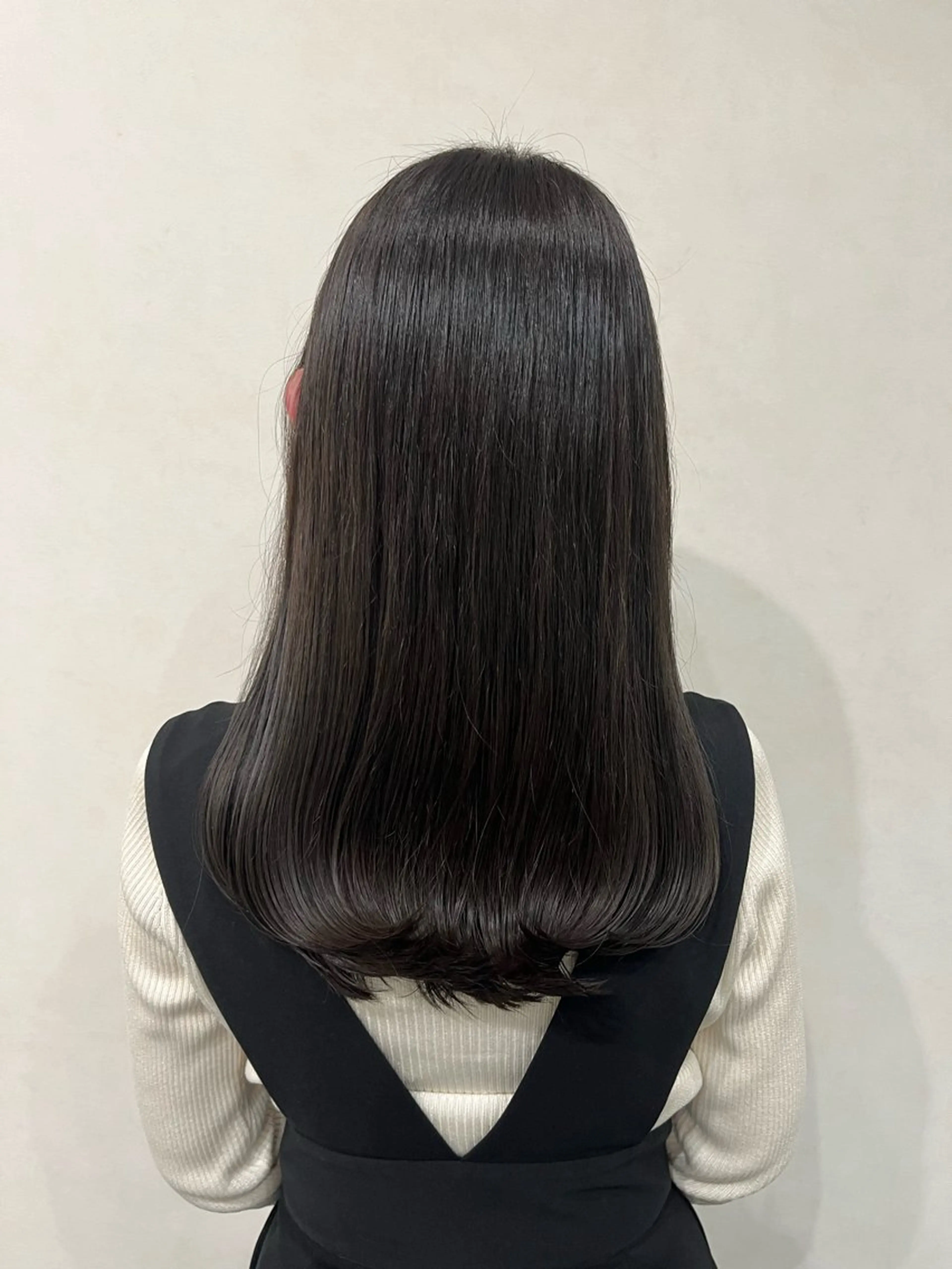 ロング 米澤 奈央のヘアスタイル