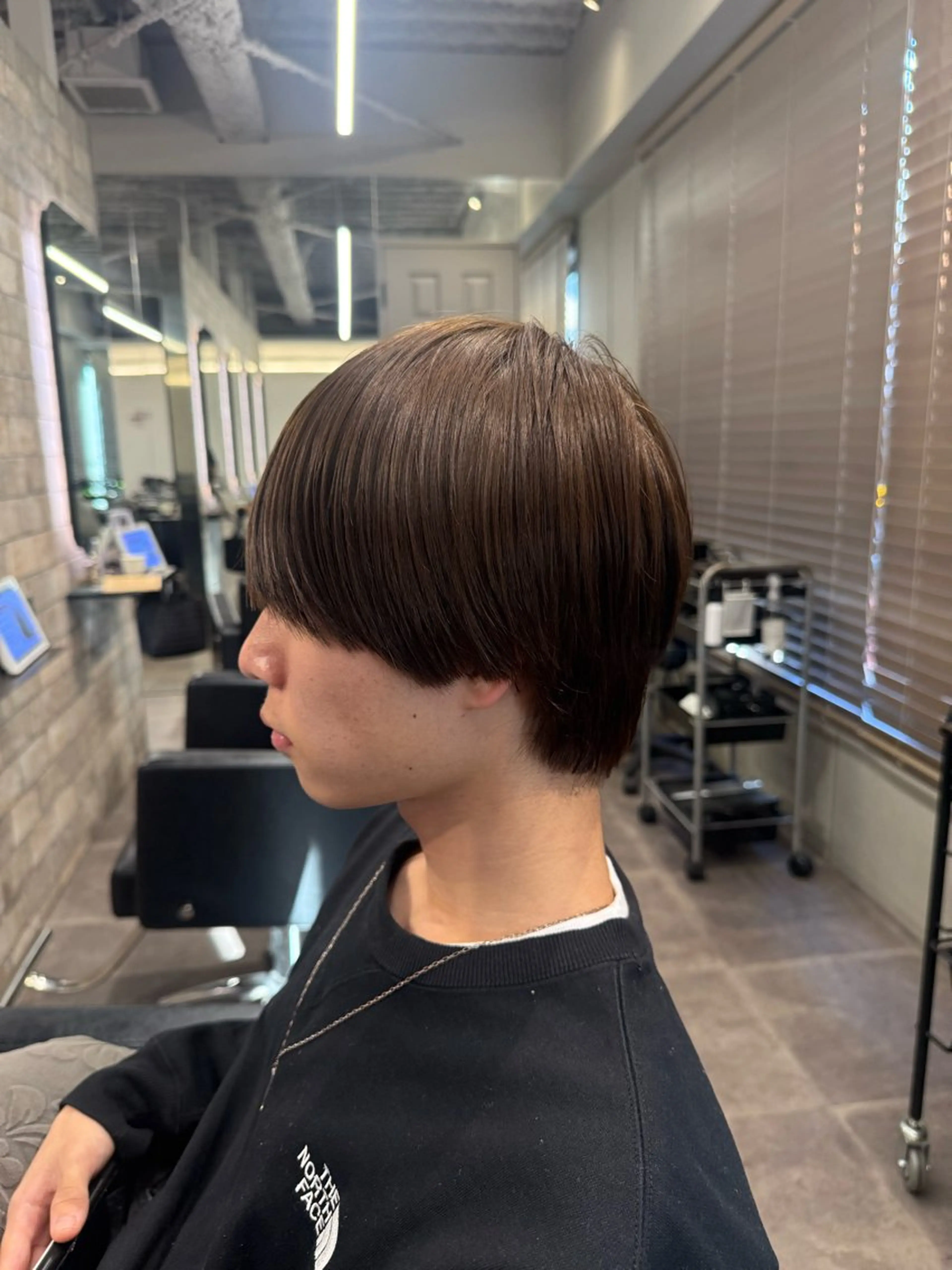 ショート カラー メンズ カット ヘアカラー fan.ray⚽️ 髙橋翔一のヘアスタイル