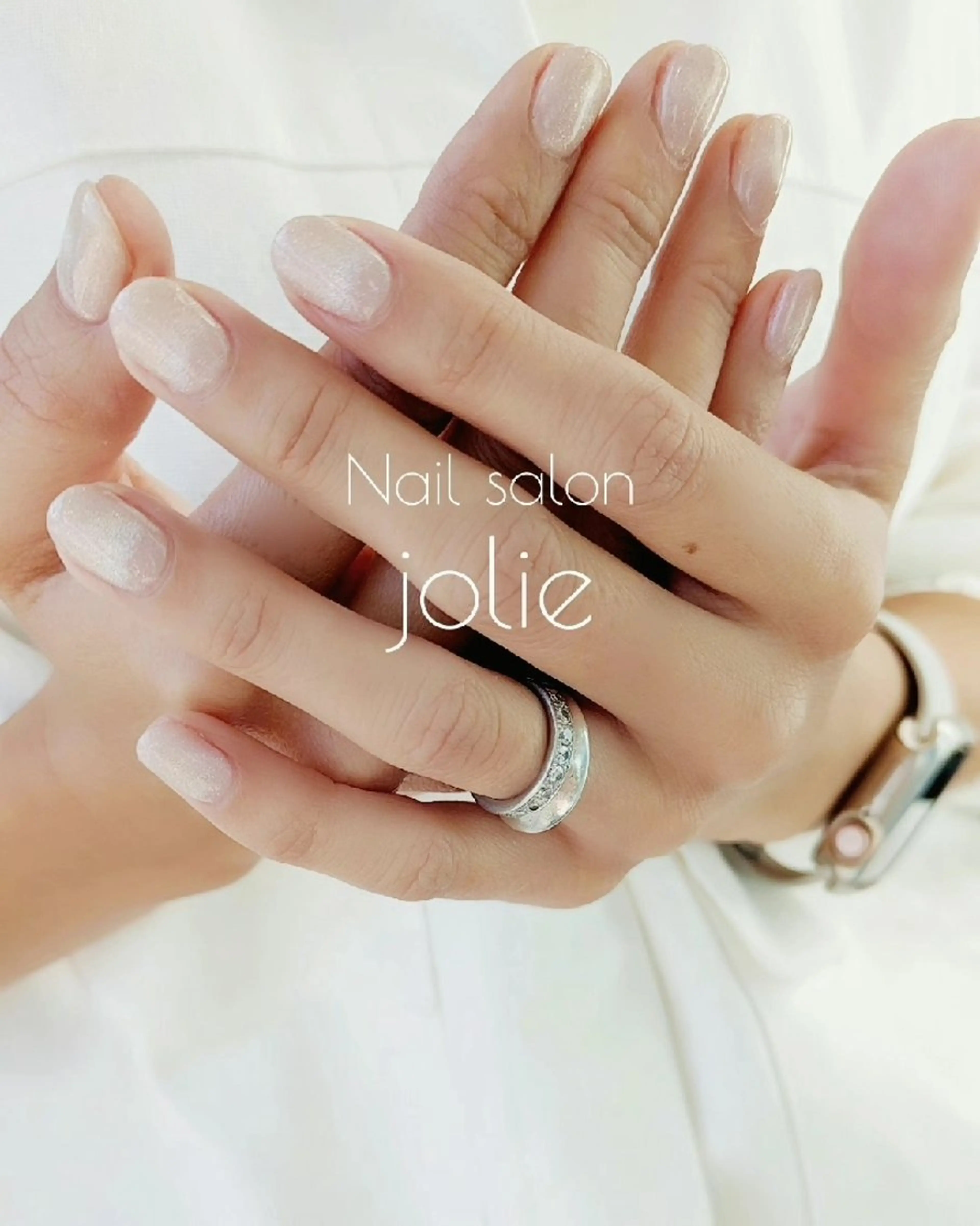 ネイル キラキラネイル マグネットネイル ハンドネイル jolie ISIHARAのネイルデザイン