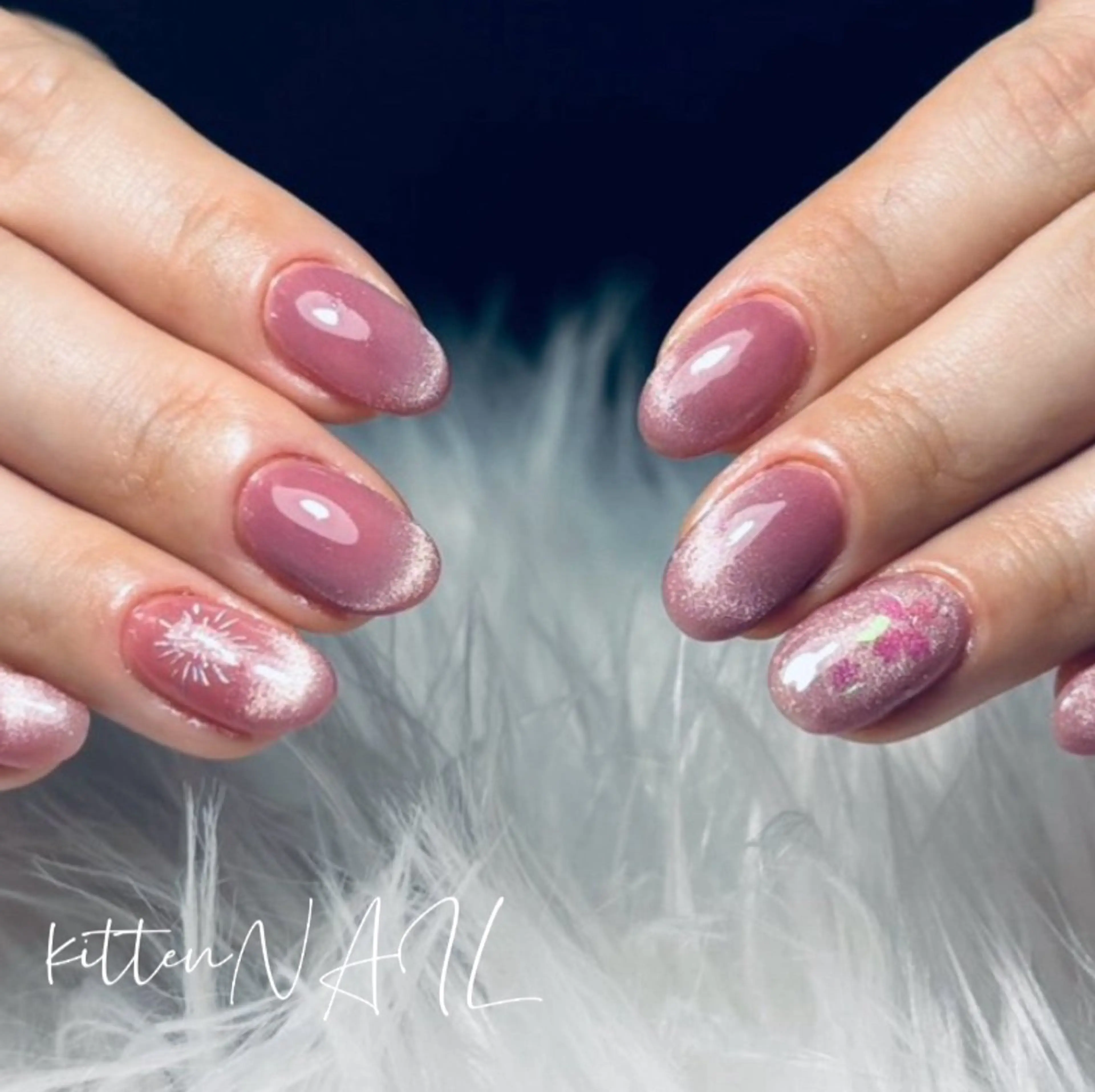 ネイル ハンドネイル コネコ ネイルサロンのネイルデザイン