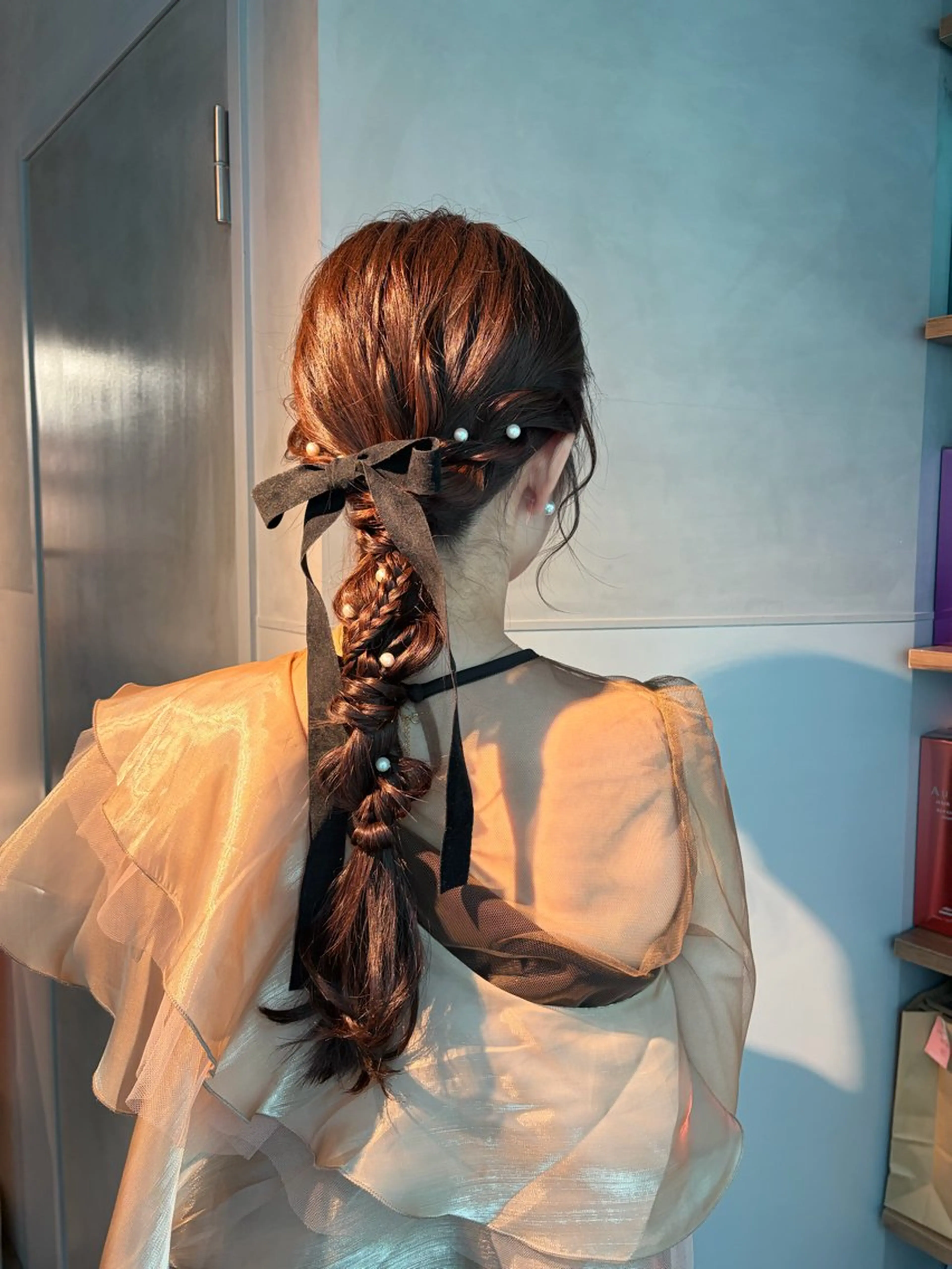 ロング ヘアアレンジ ブリーチ✨/似合わせ カラー🎀/Yuzuのヘアスタイル