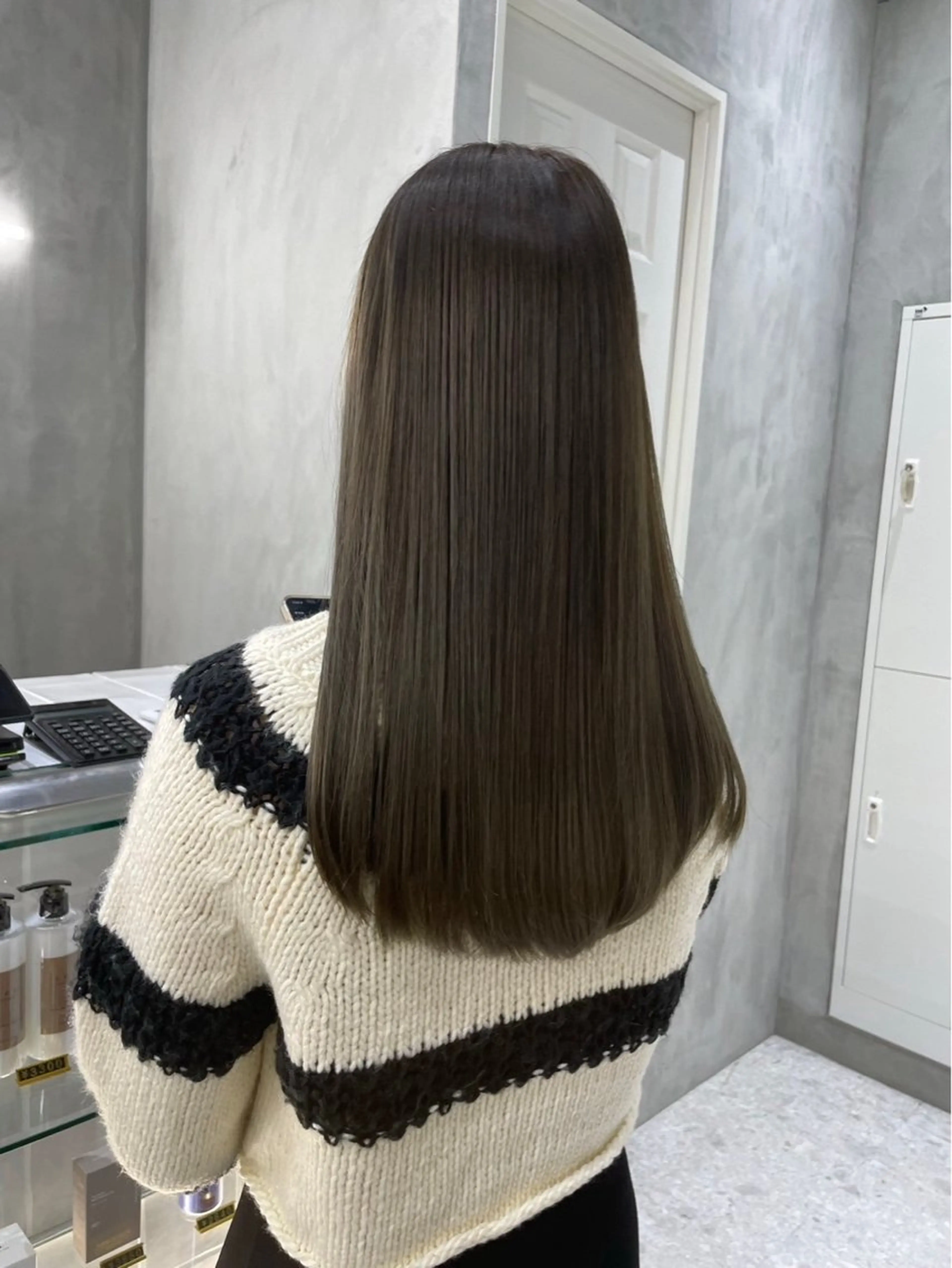 【雰囲気を変えたい🥀】似合わせカット➕ワンカラー➕質感再生最高級ケラチントリートメントの写真