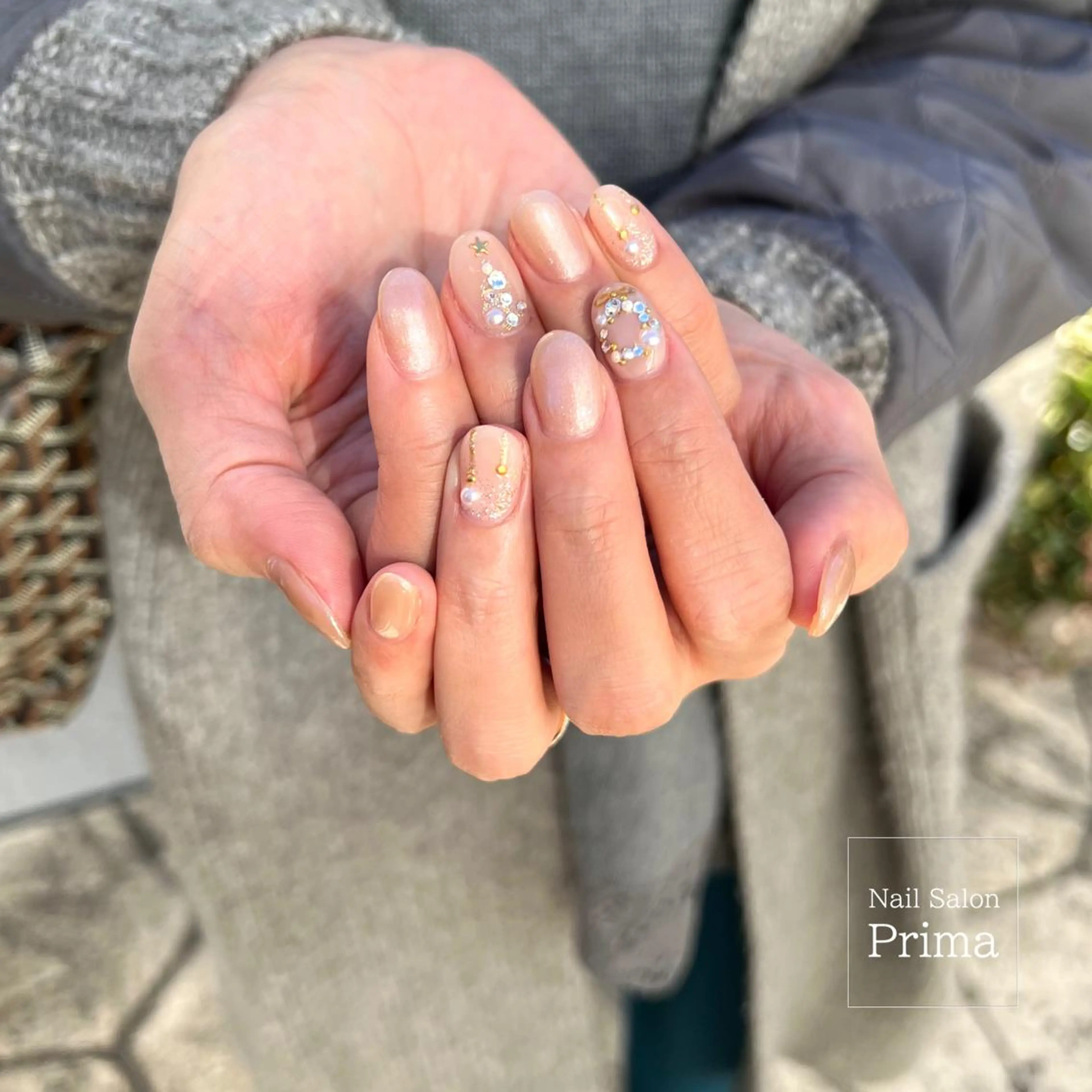 ミディアム ネイル SalonPrima Nail & Eyeのネイルデザイン