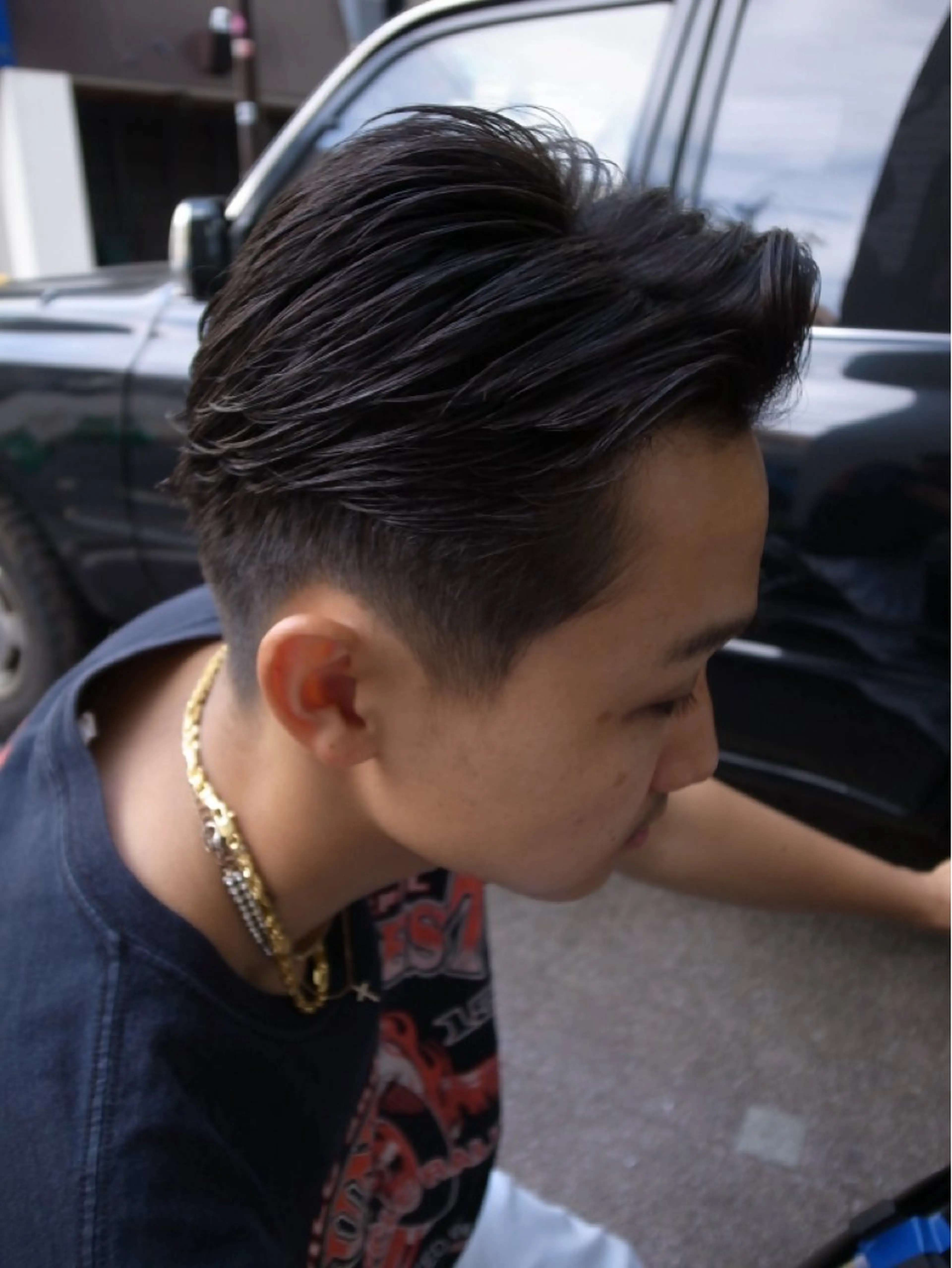 ショート パーマ メンズ 七三 カット 💈メンズフェード 特化DAIYA💈の眉毛・アイブロウイメージ